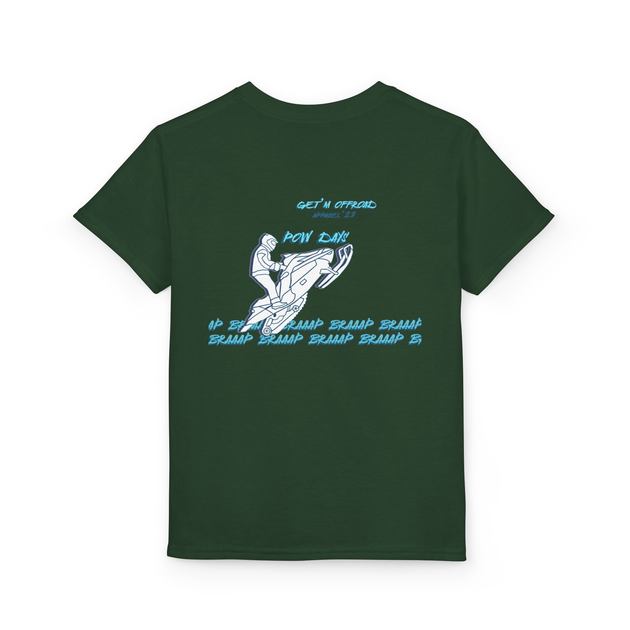 Youth T-Shirt — sled rider
