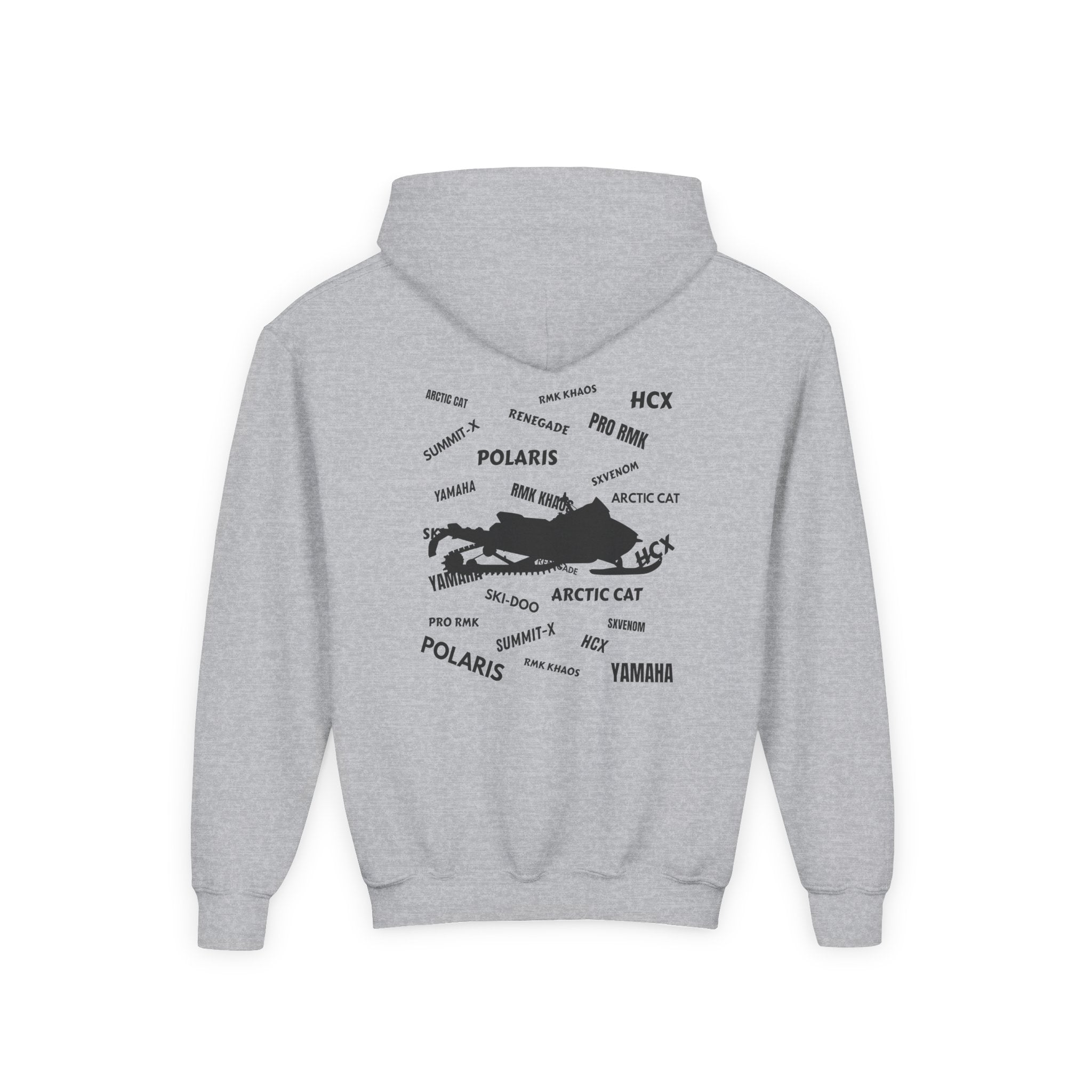 Youth Hoodie — Snowmobile Models