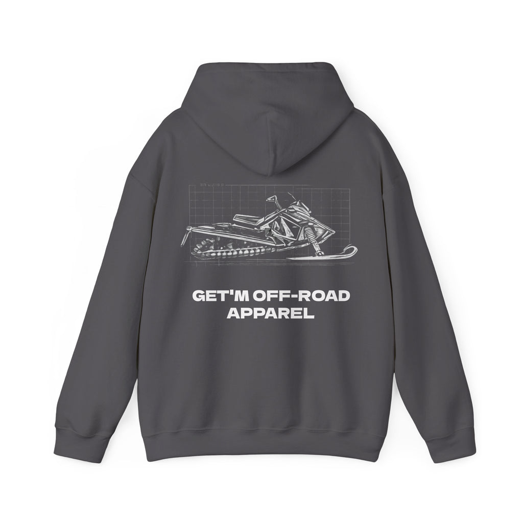 Unisex Hoodie — sled graph