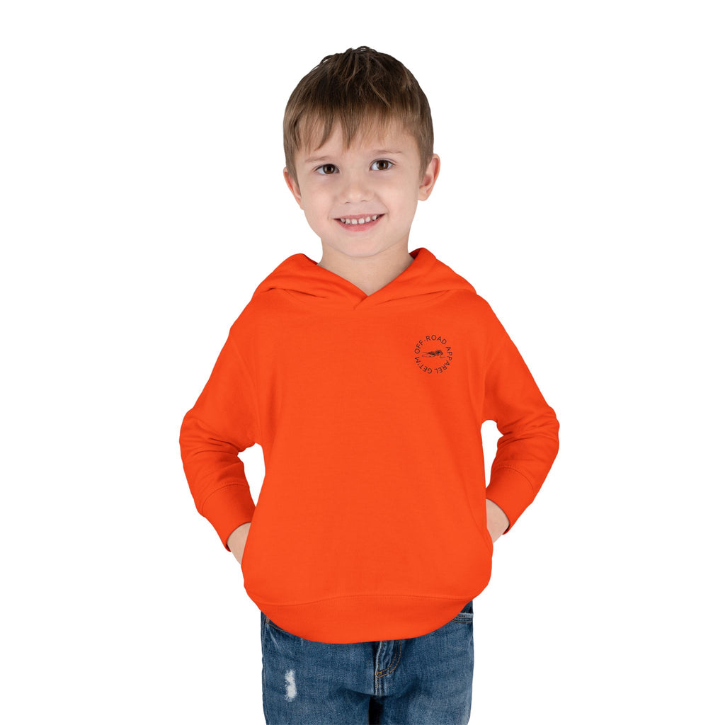 Toddler Hoodie — labeled sled