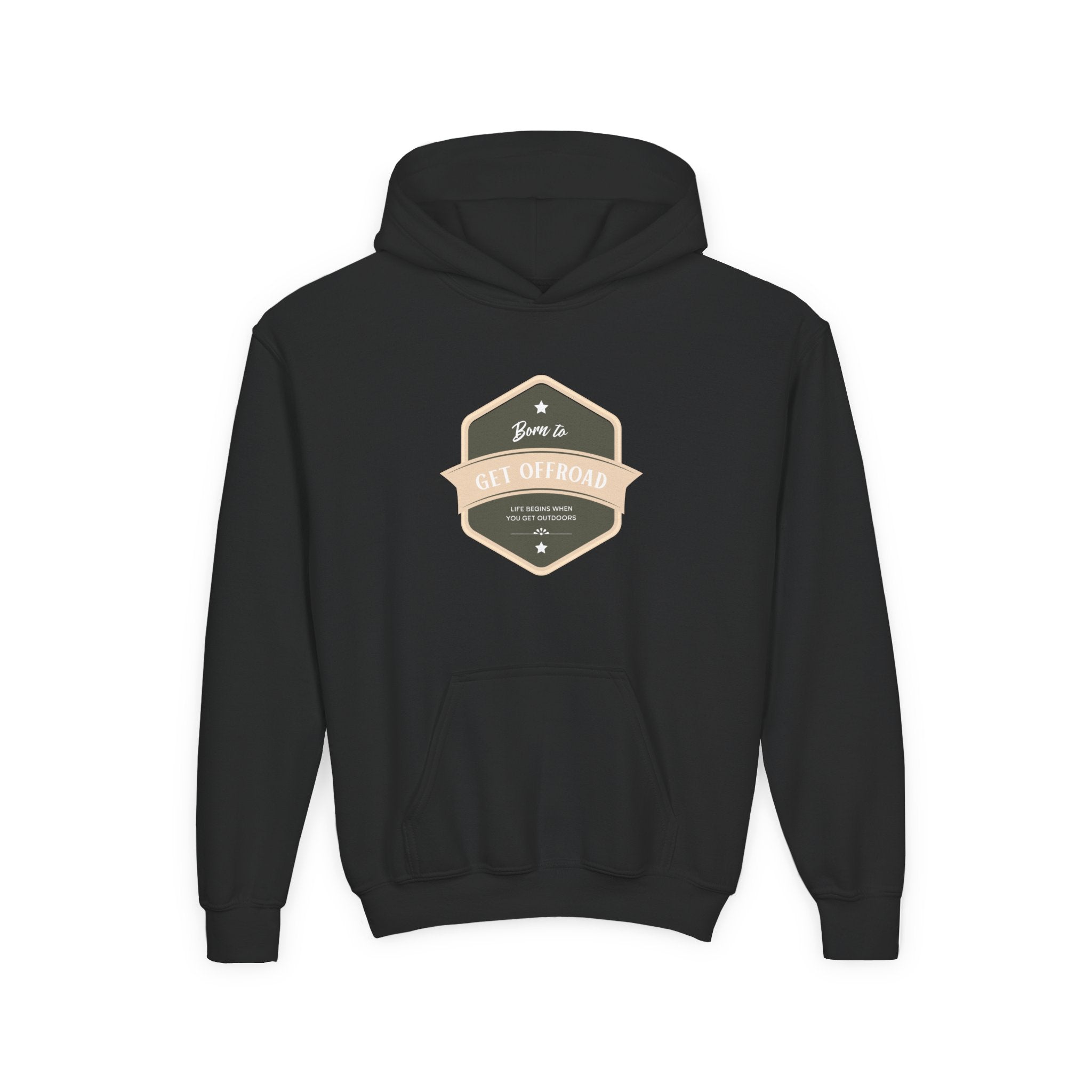 Youth Hoodie – Born to Get Off-road