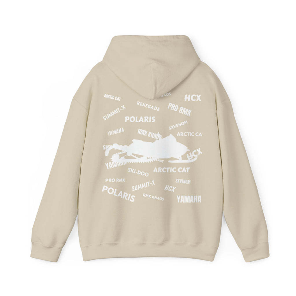 Unisex Hoodie — white models