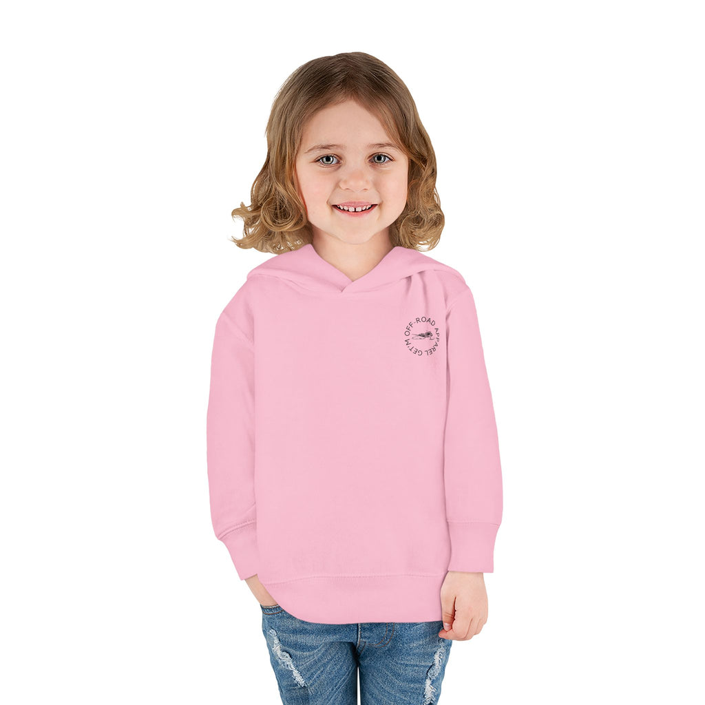 Toddler Hoodie — labeled sled