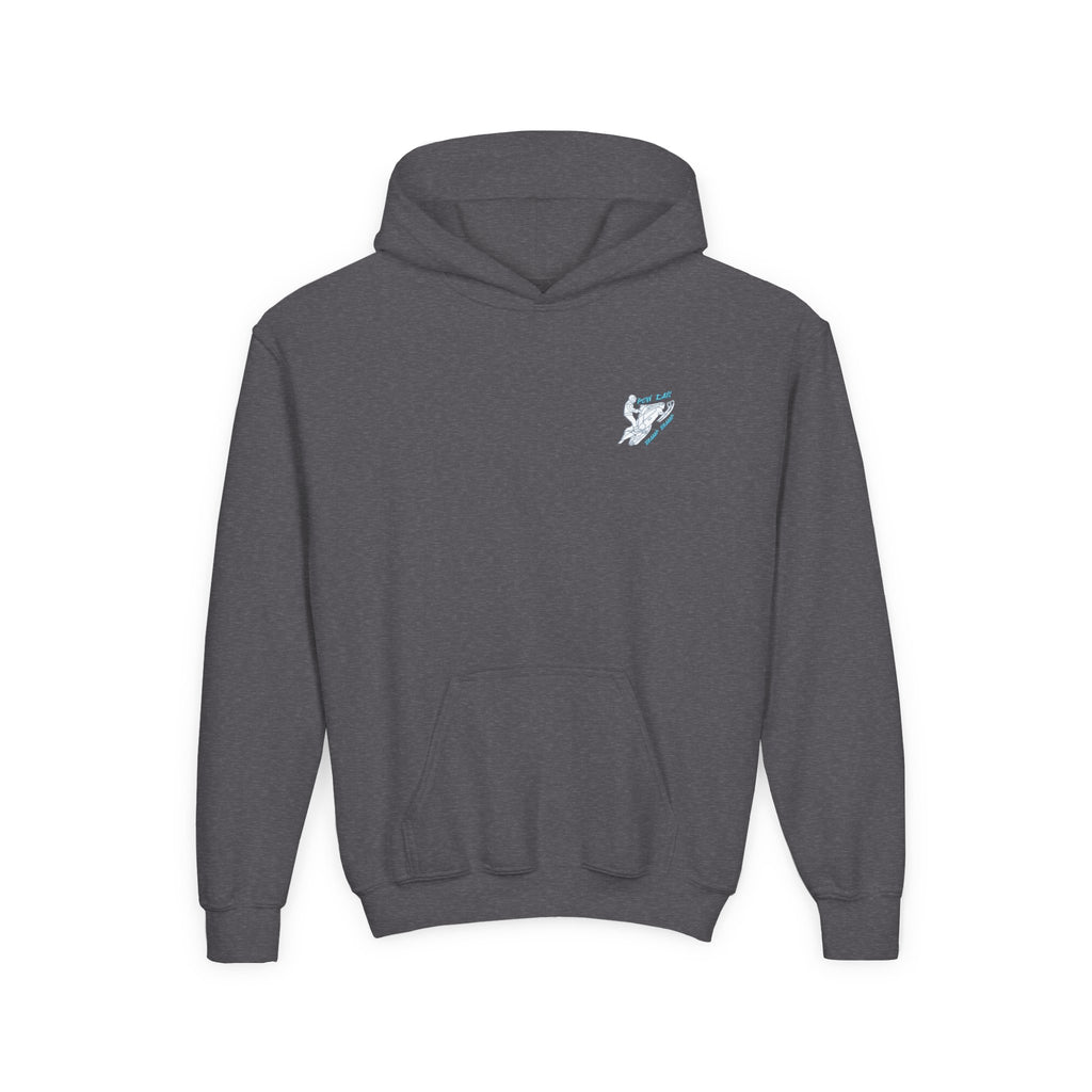 Youth Hoodie —sled rider