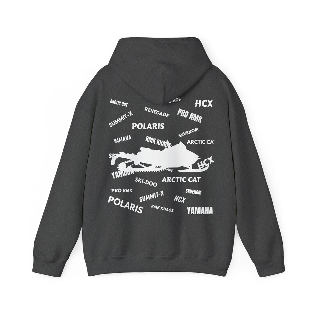 Unisex Hoodie — white models