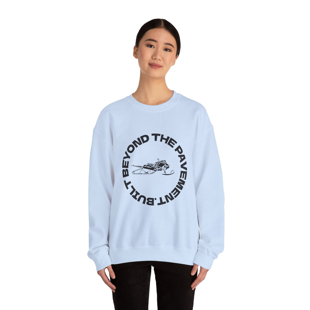 Unisex Crewneck--built beyond the pavement