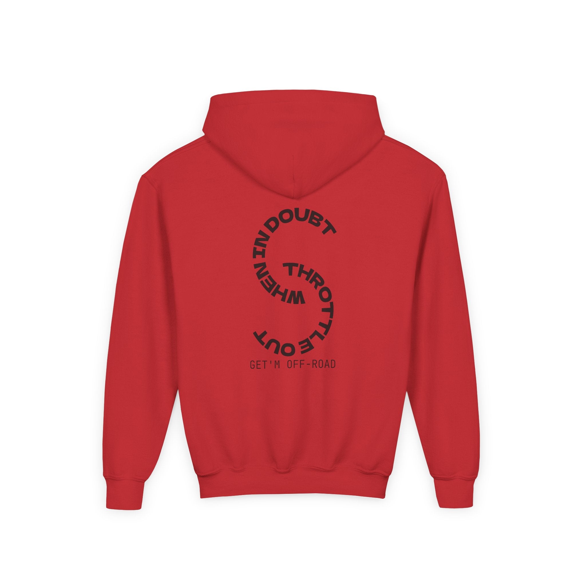 Youth Hoodie — Throttle Out