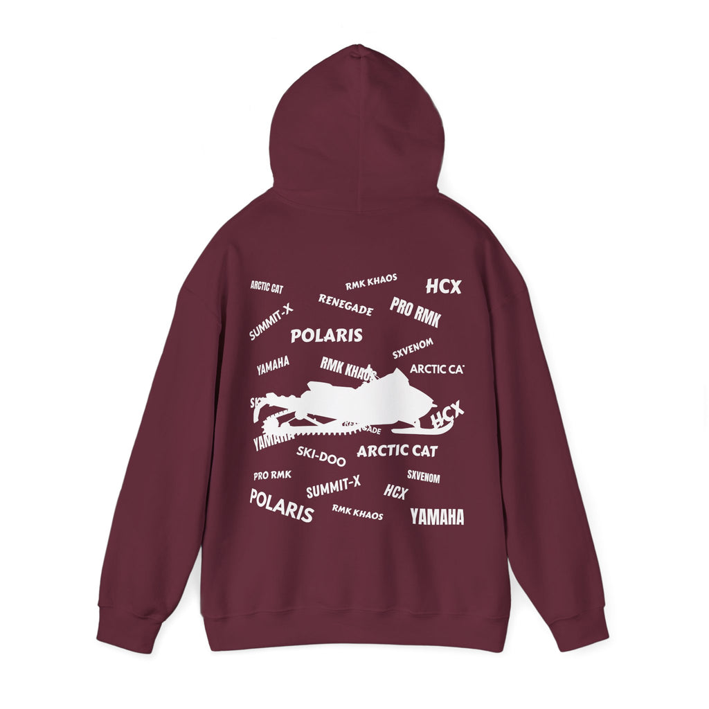 Unisex Hoodie — white models