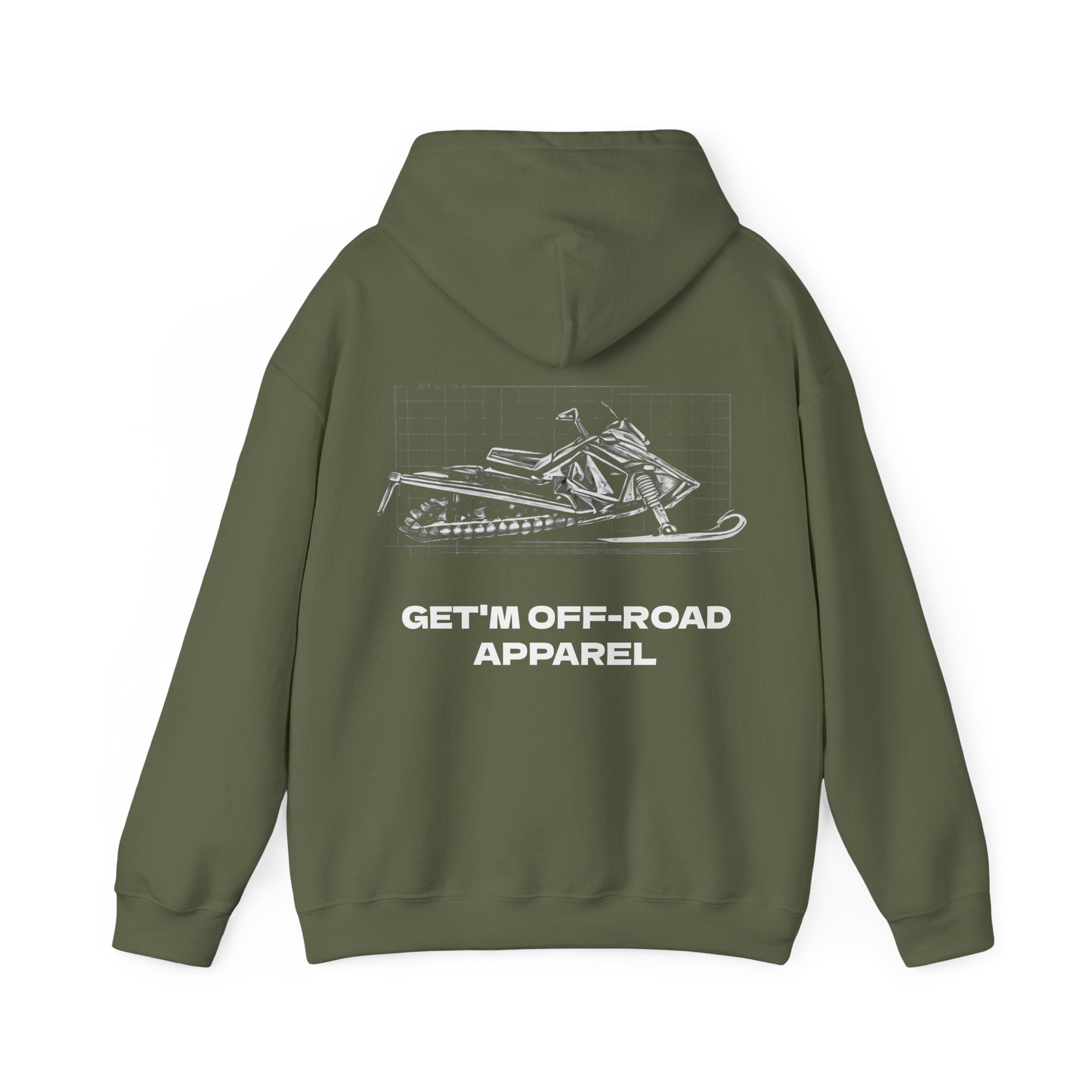 Unisex Hoodie — sled graph