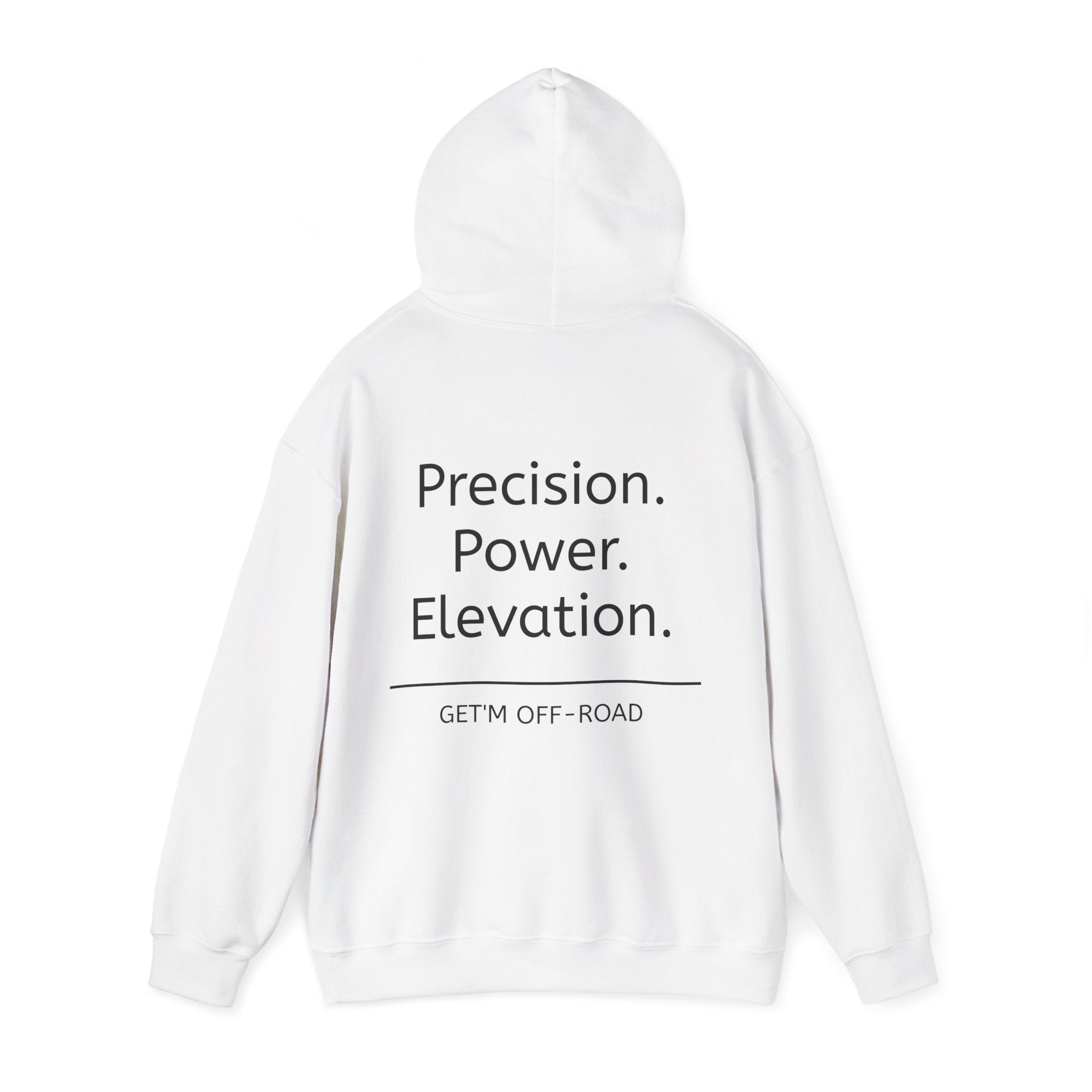 Unisex Hoodie--Precision. Power. Elevation.