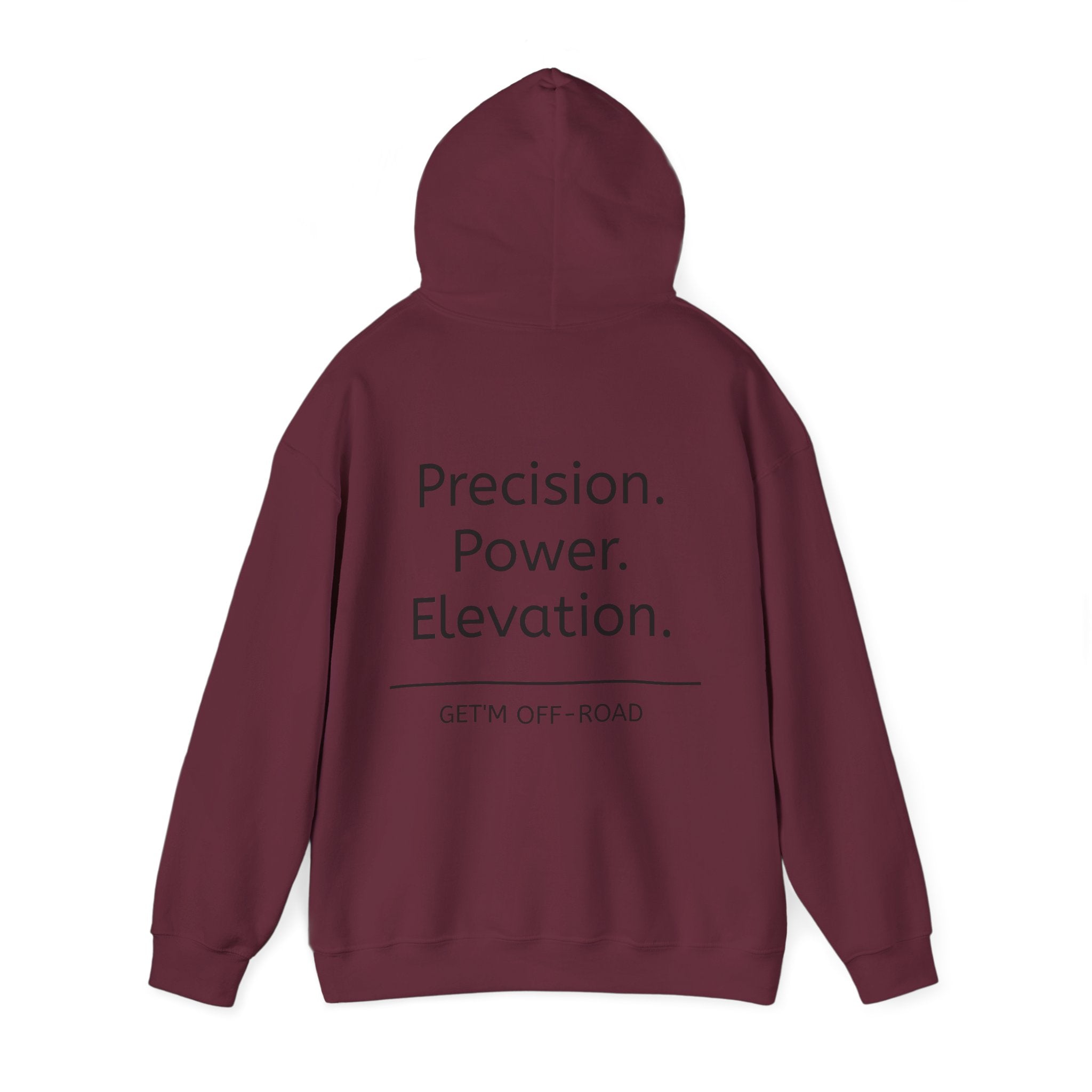 Unisex Hoodie--Precision. Power. Elevation.