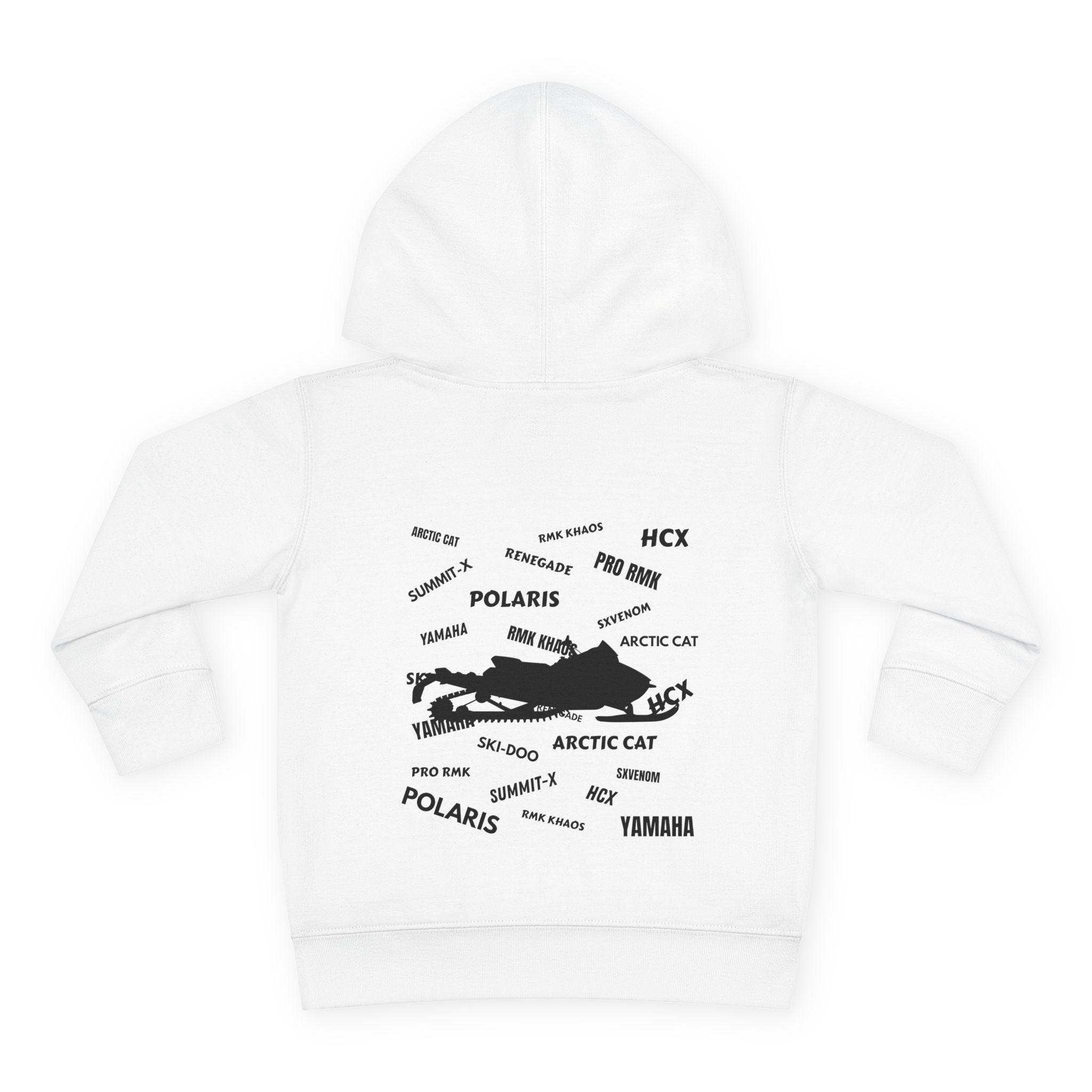 Toddler Hoodie — Snowmobile models