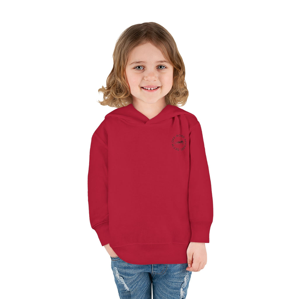 Toddler Hoodie — labeled sled