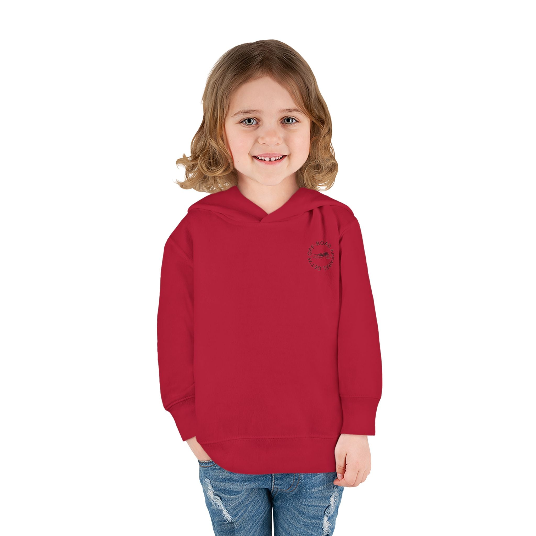 Toddler Hoodie — labeled sled