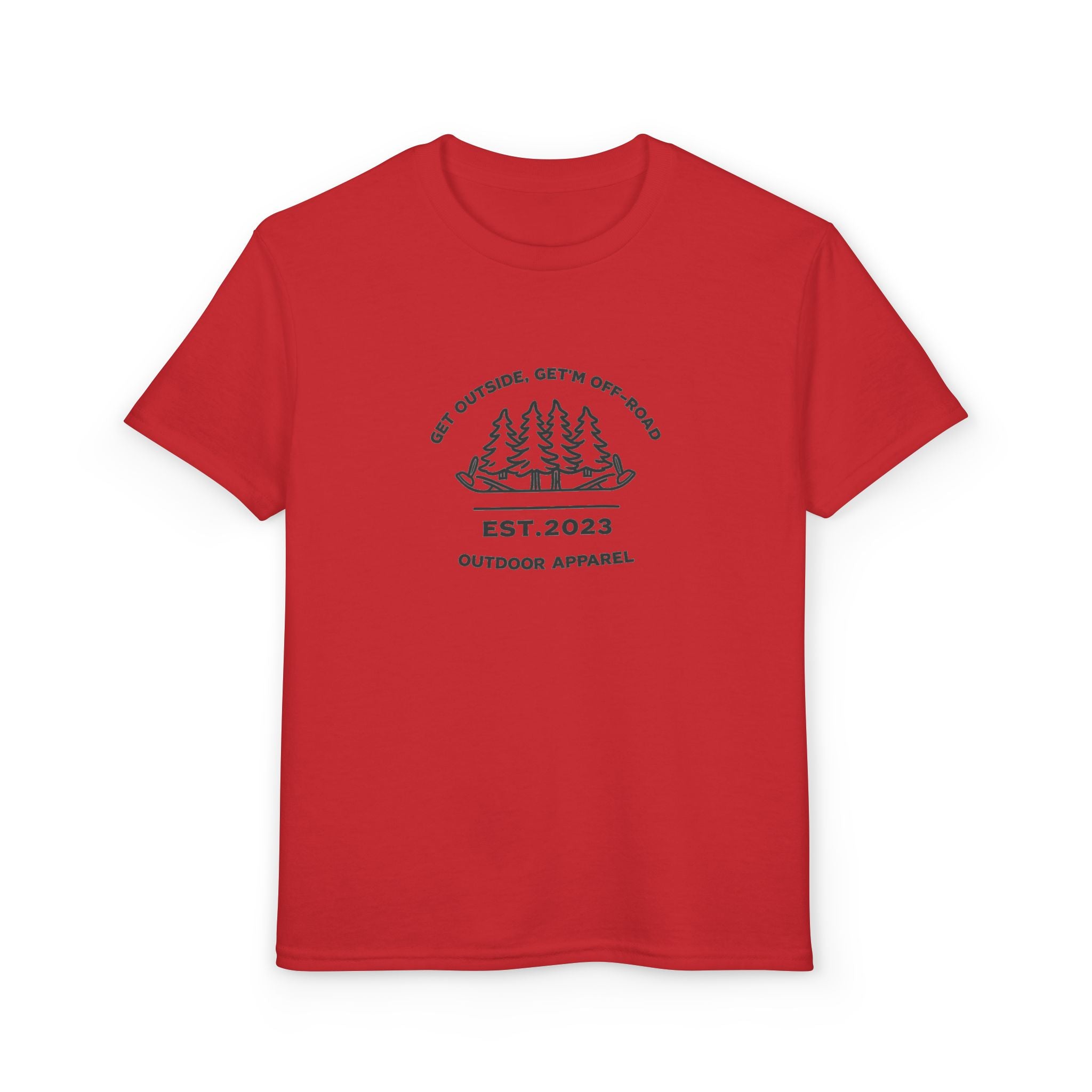 Youth T-Shirt — "Get Outside, Get'M Off-road"