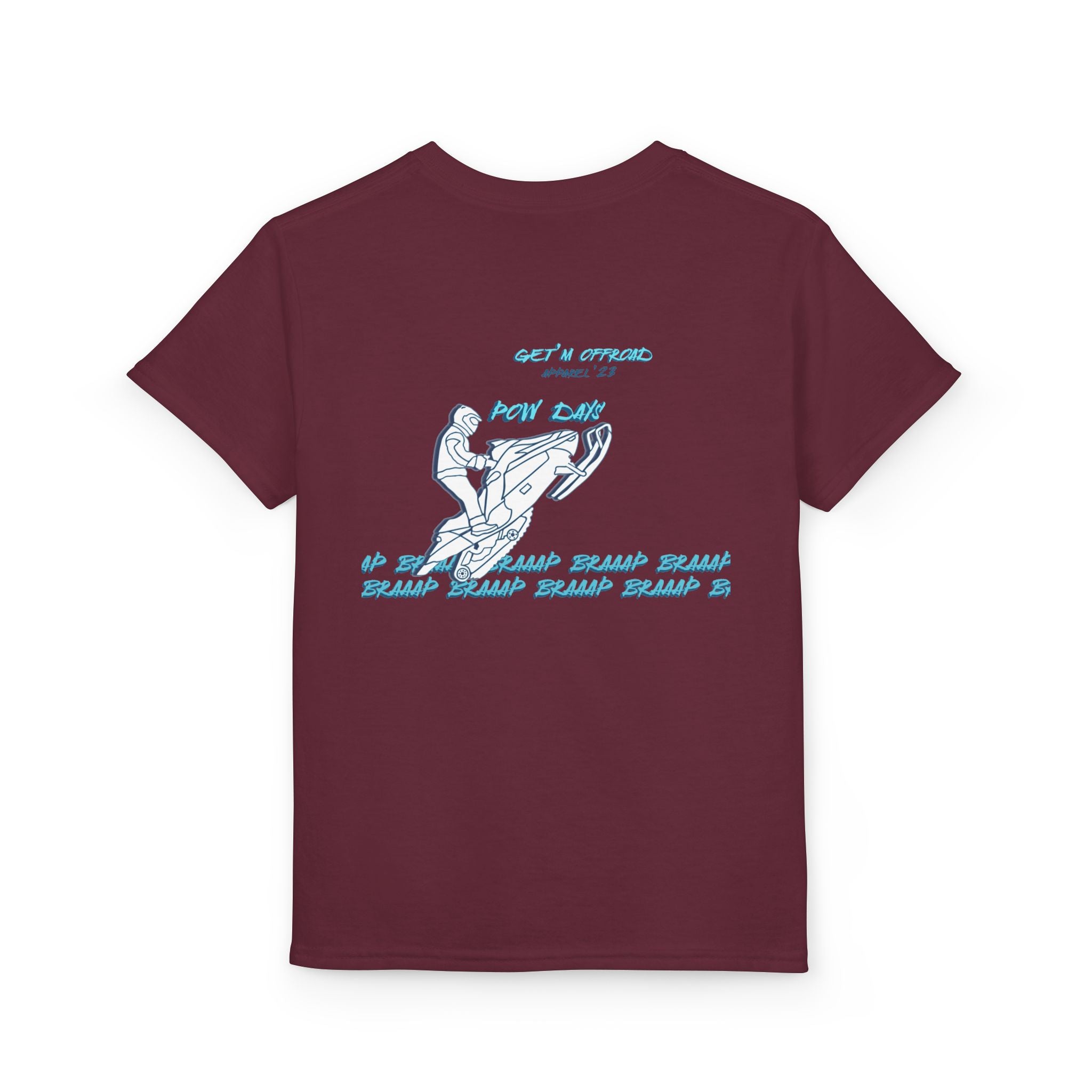 Youth T-Shirt — sled rider