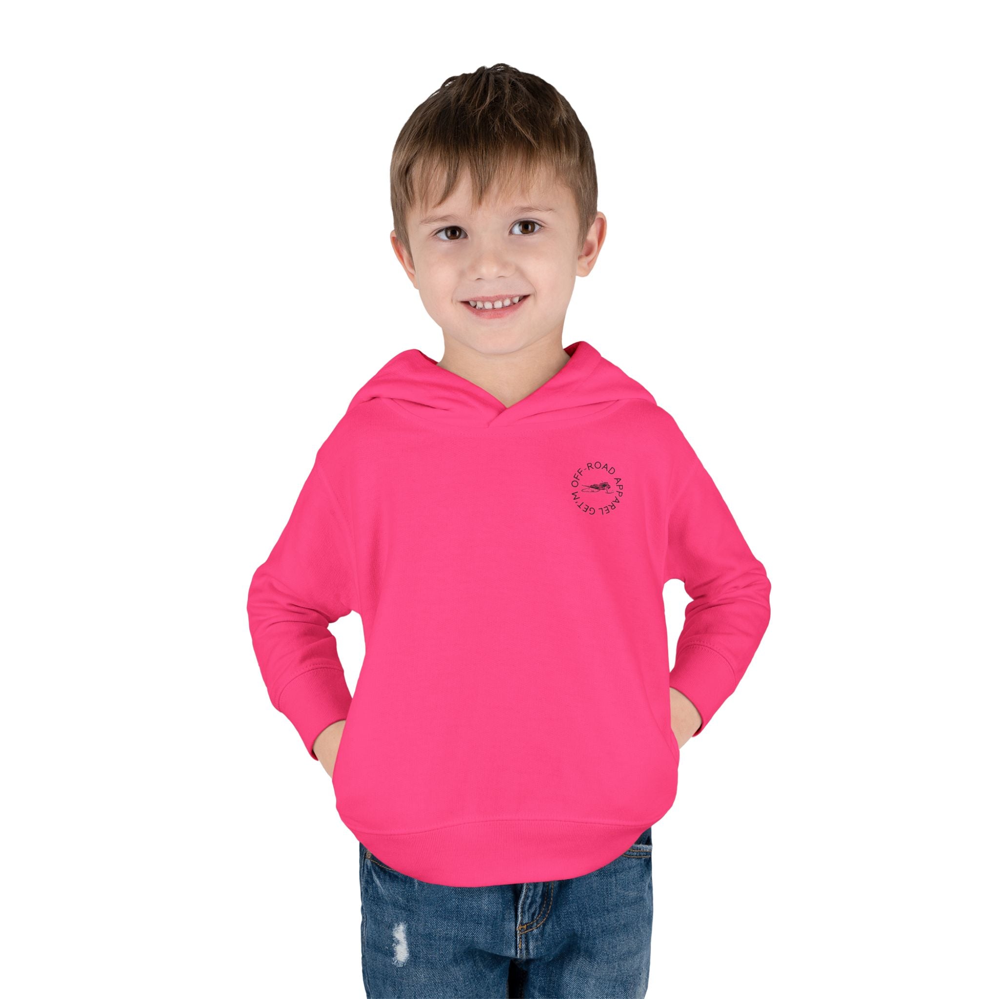 Toddler Hoodie — labeled sled