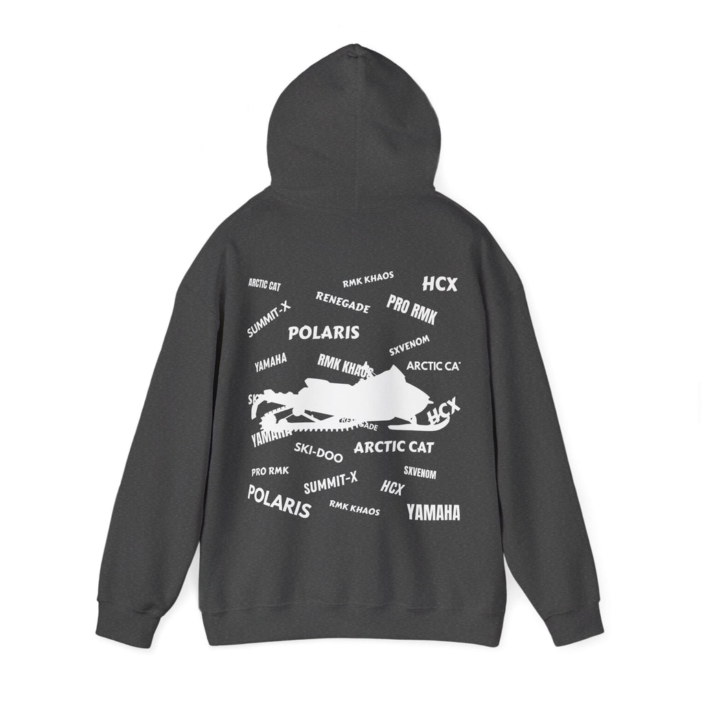 Unisex Hoodie — white models