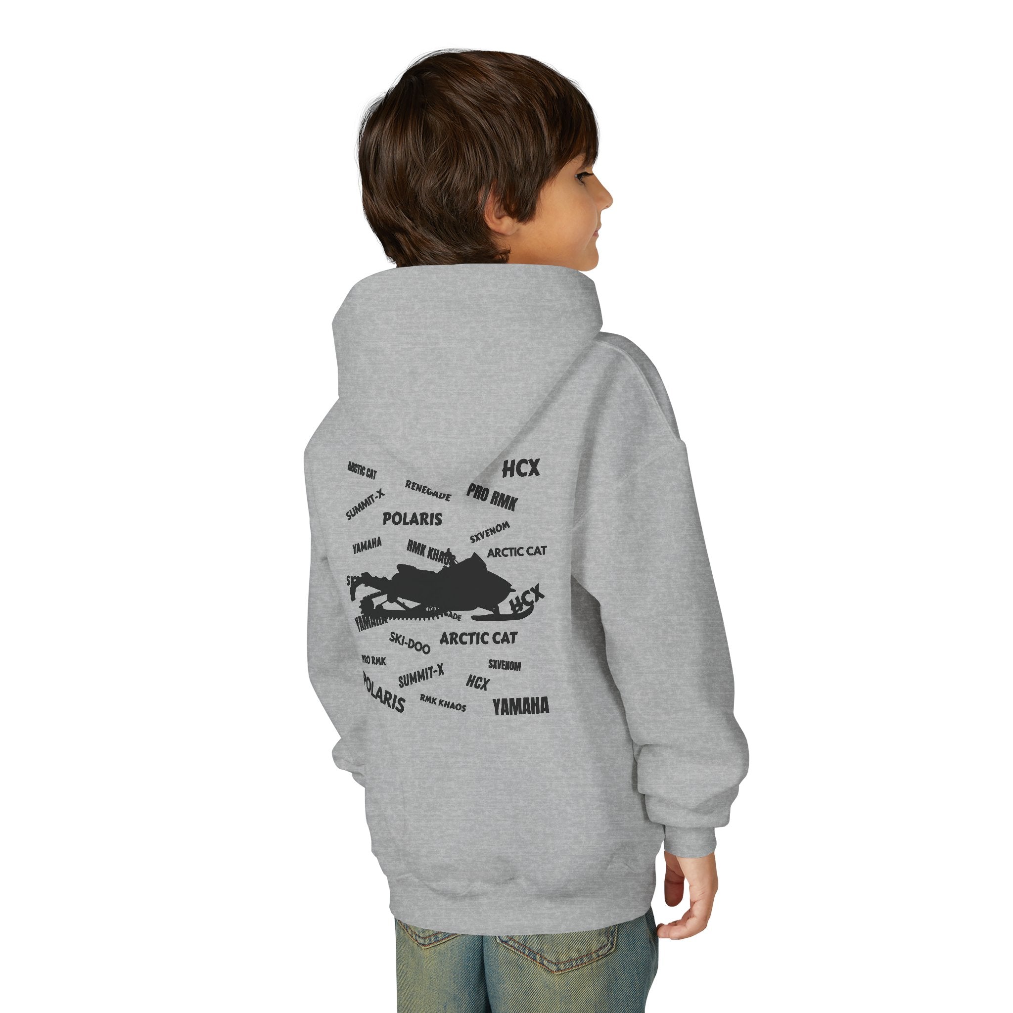 Youth Hoodie — Snowmobile Models