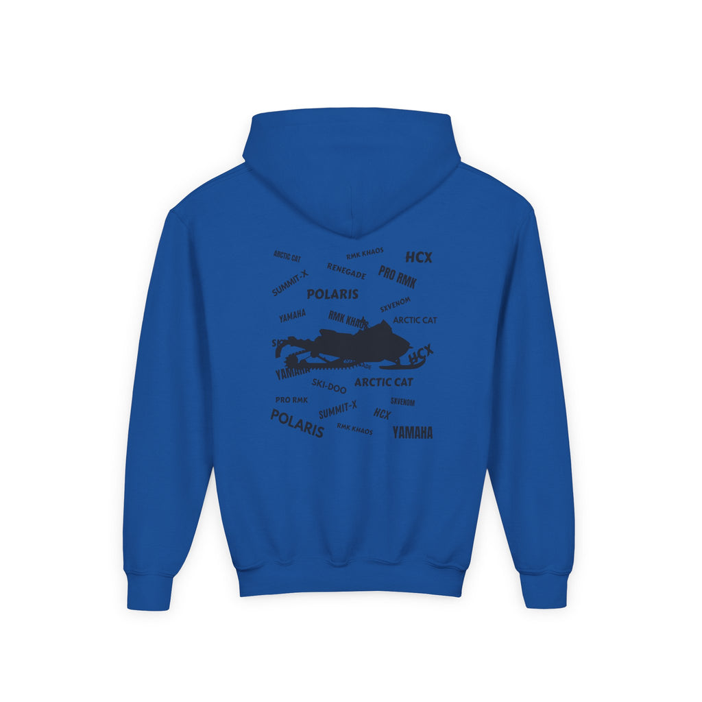 Youth Hoodie — Snowmobile Models