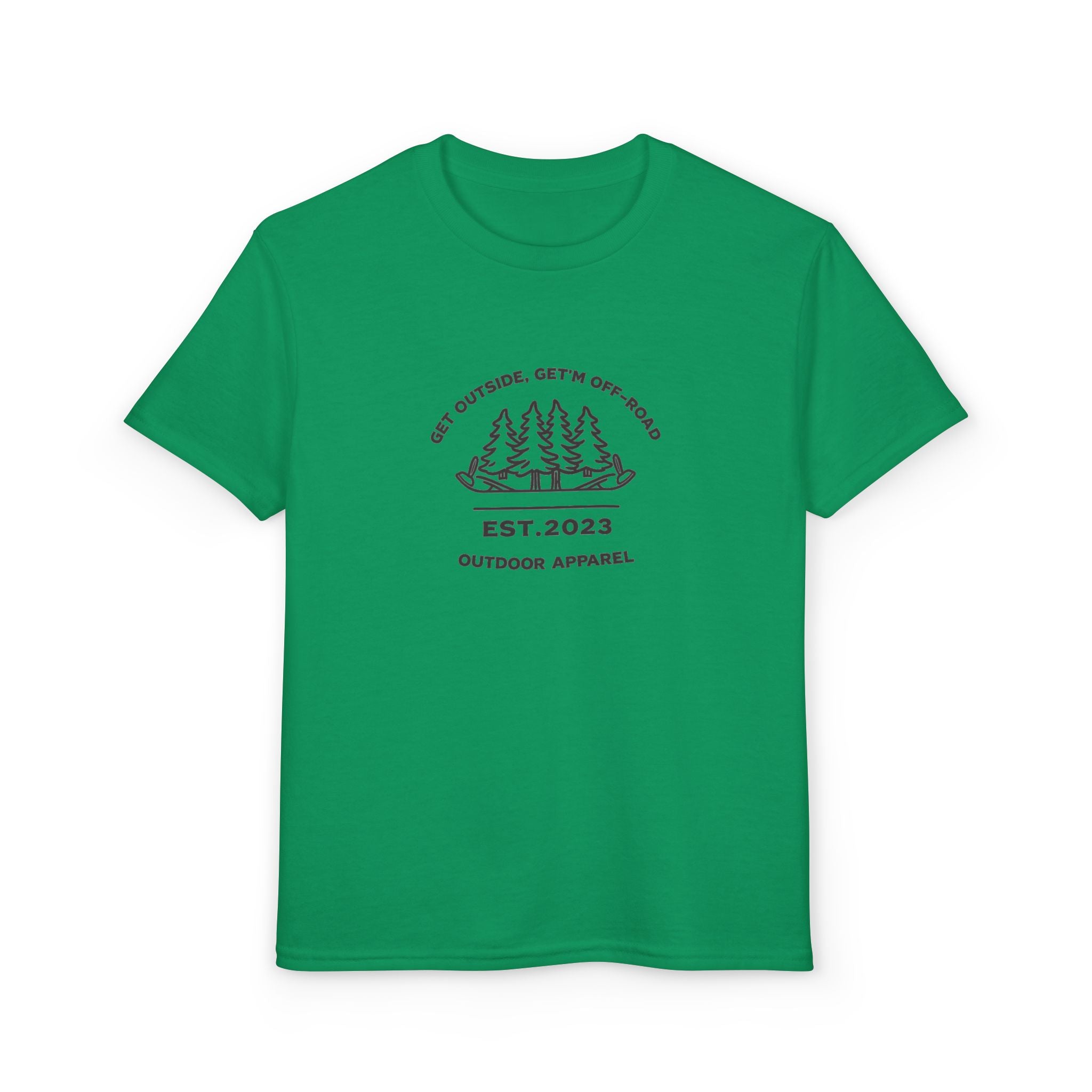 Youth T-Shirt — "Get Outside, Get'M Off-road"