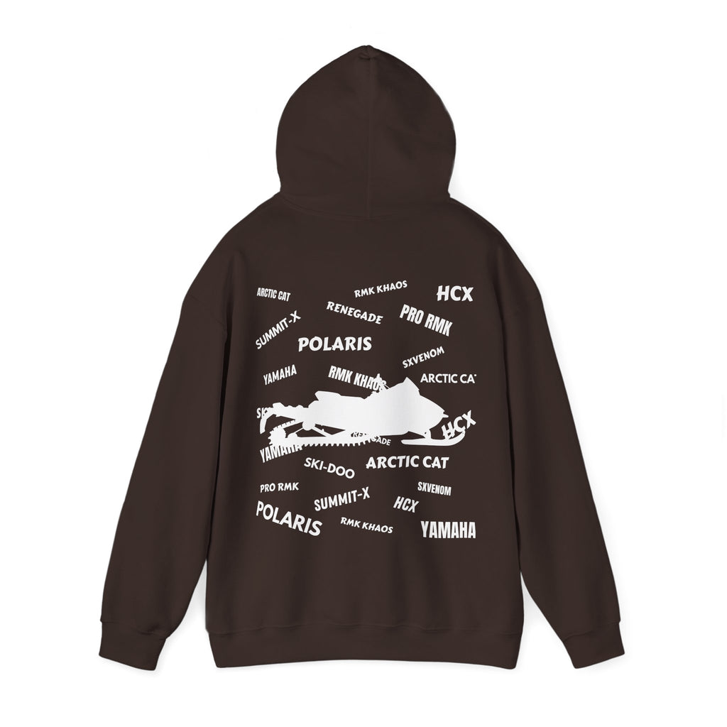 Unisex Hoodie — white models
