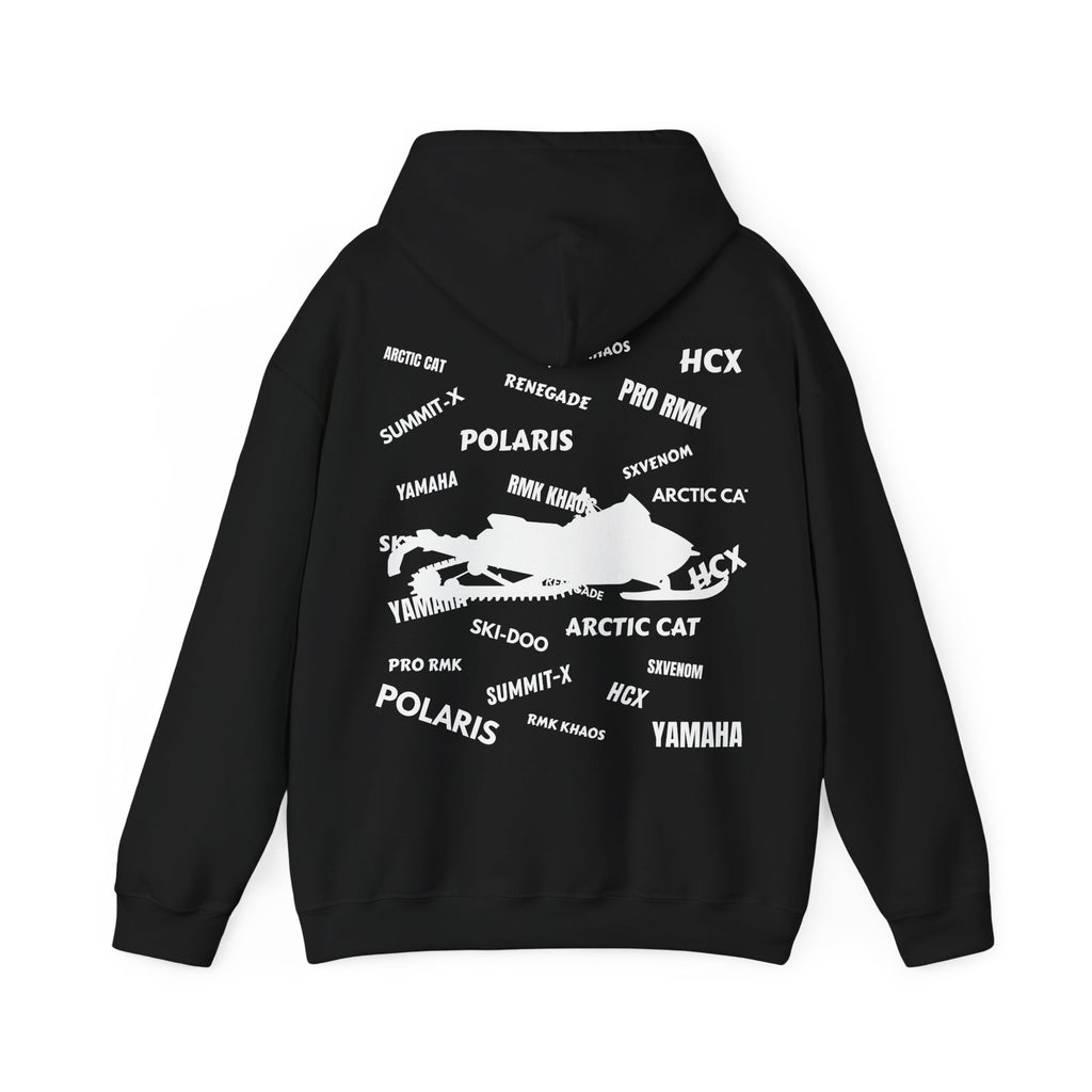 Unisex Hoodie — white models
