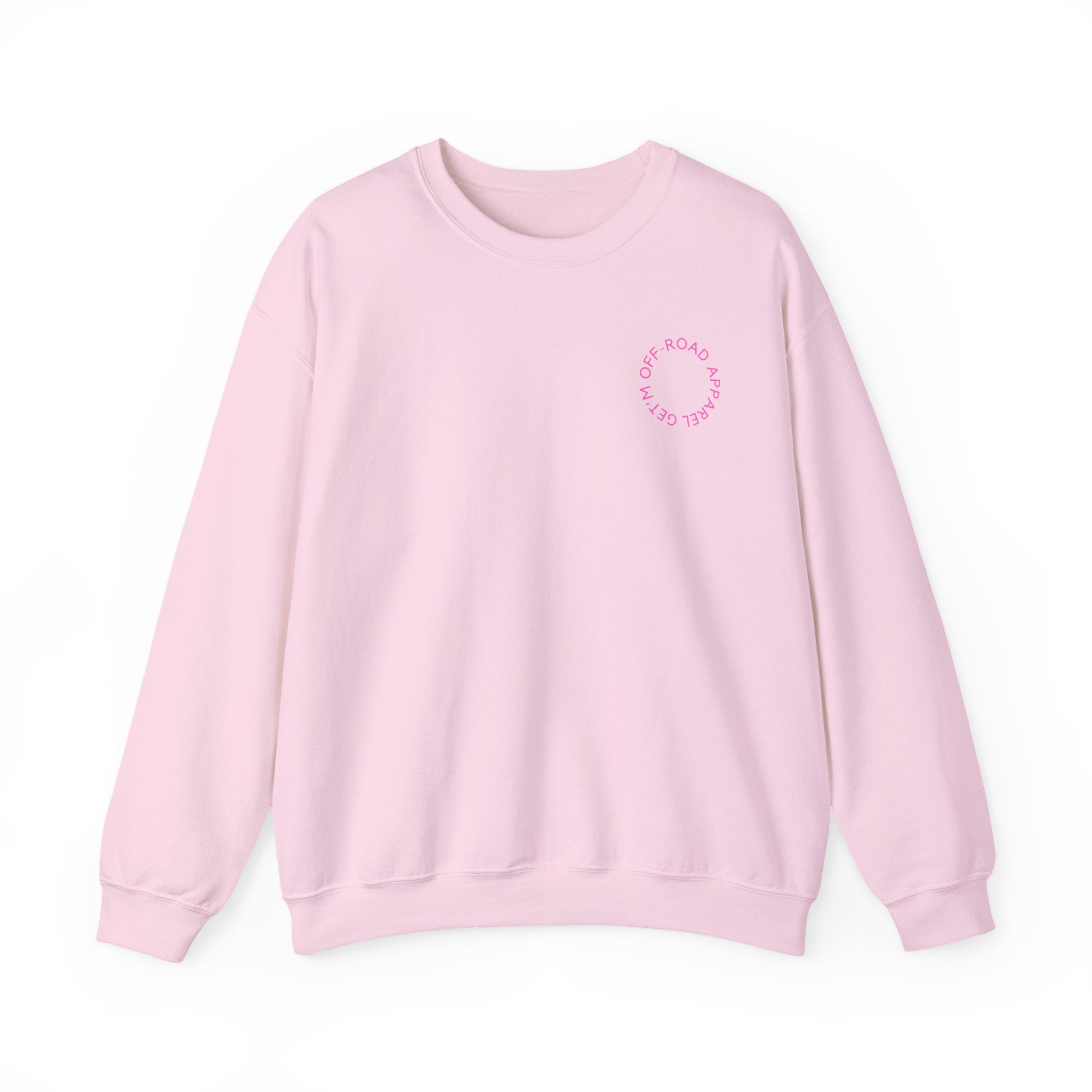 Crewneck— pink backcountry division