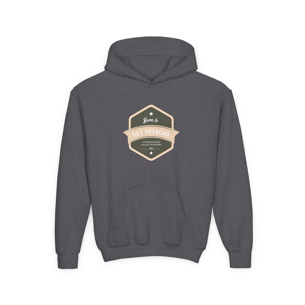 Youth Hoodie – Born to Get Off-road