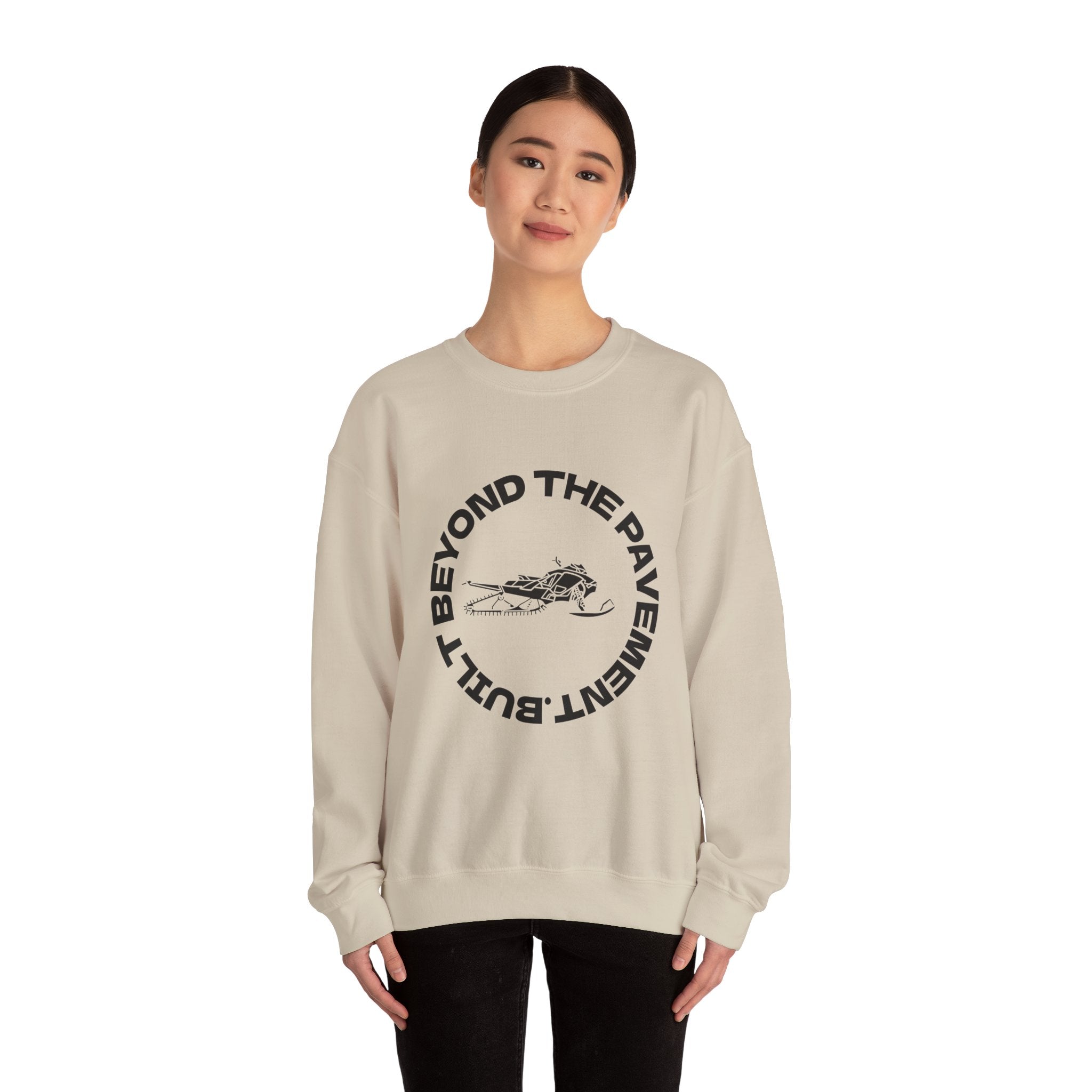 Unisex Crewneck--built beyond the pavement
