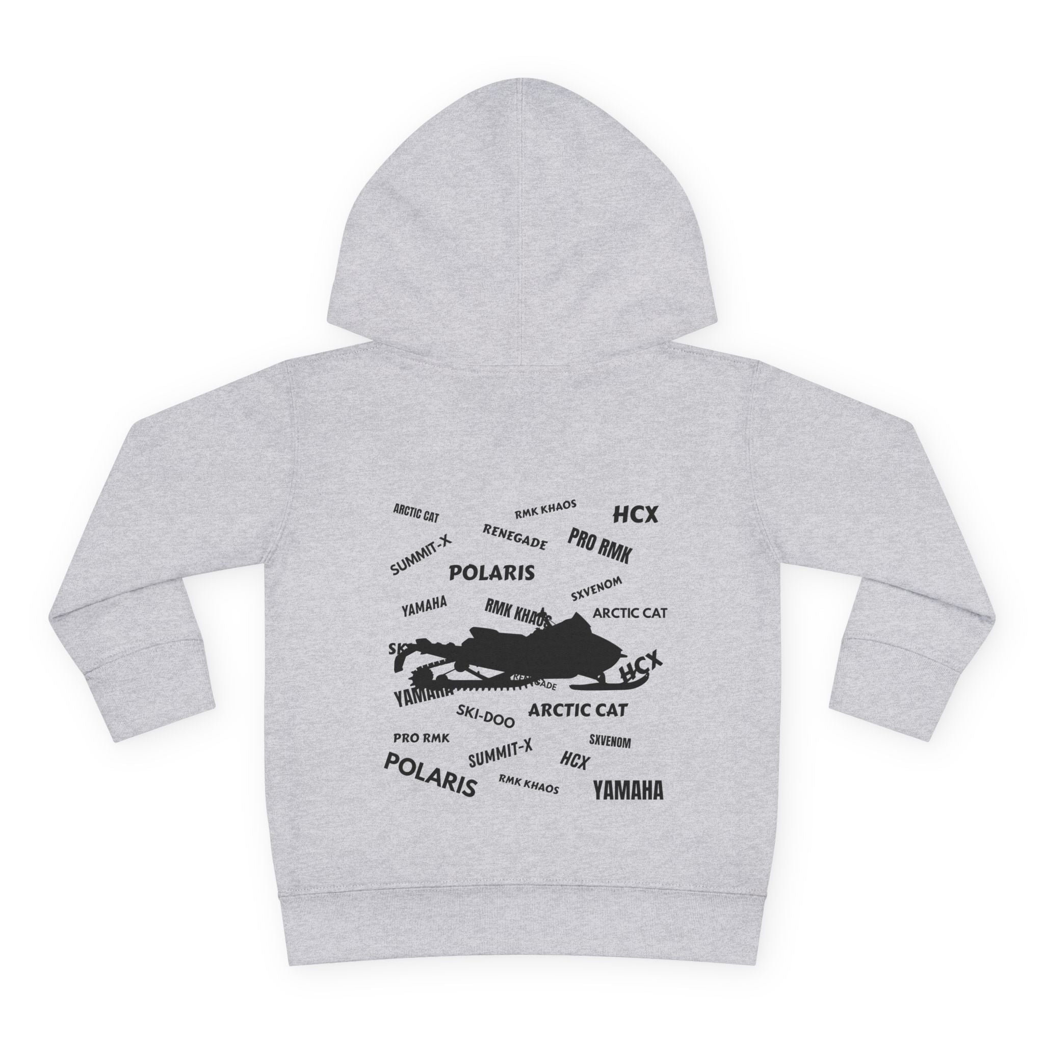 Toddler Hoodie — Snowmobile models