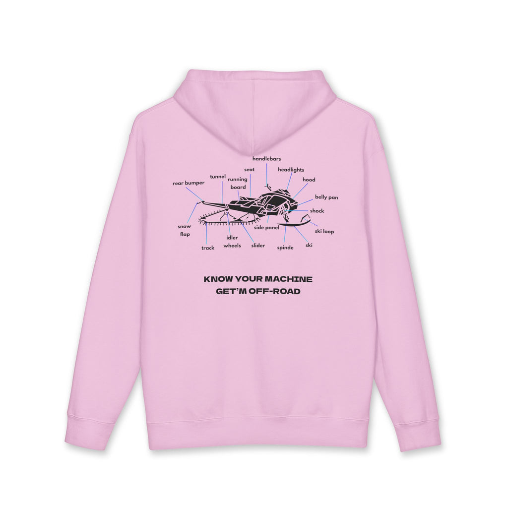 Unisex Hoodie-labeled sled