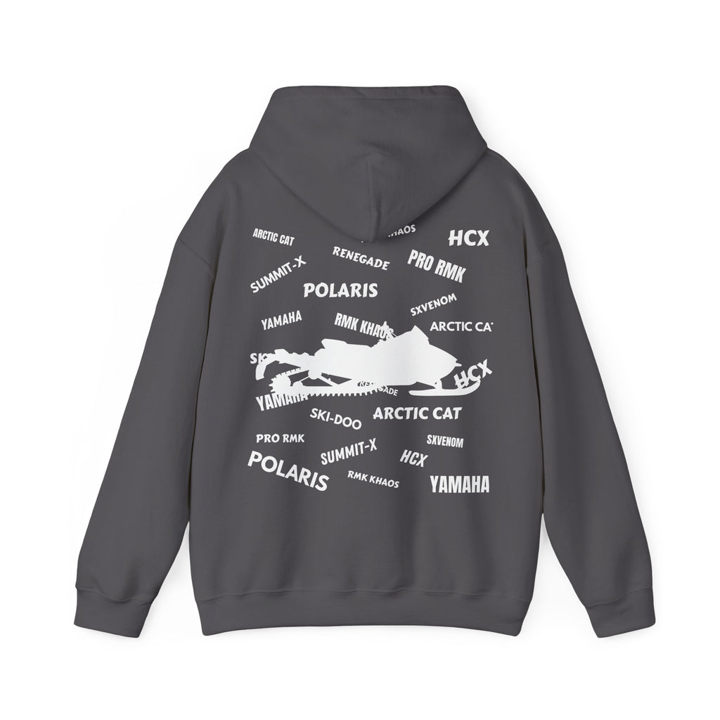 Unisex Hoodie — white models