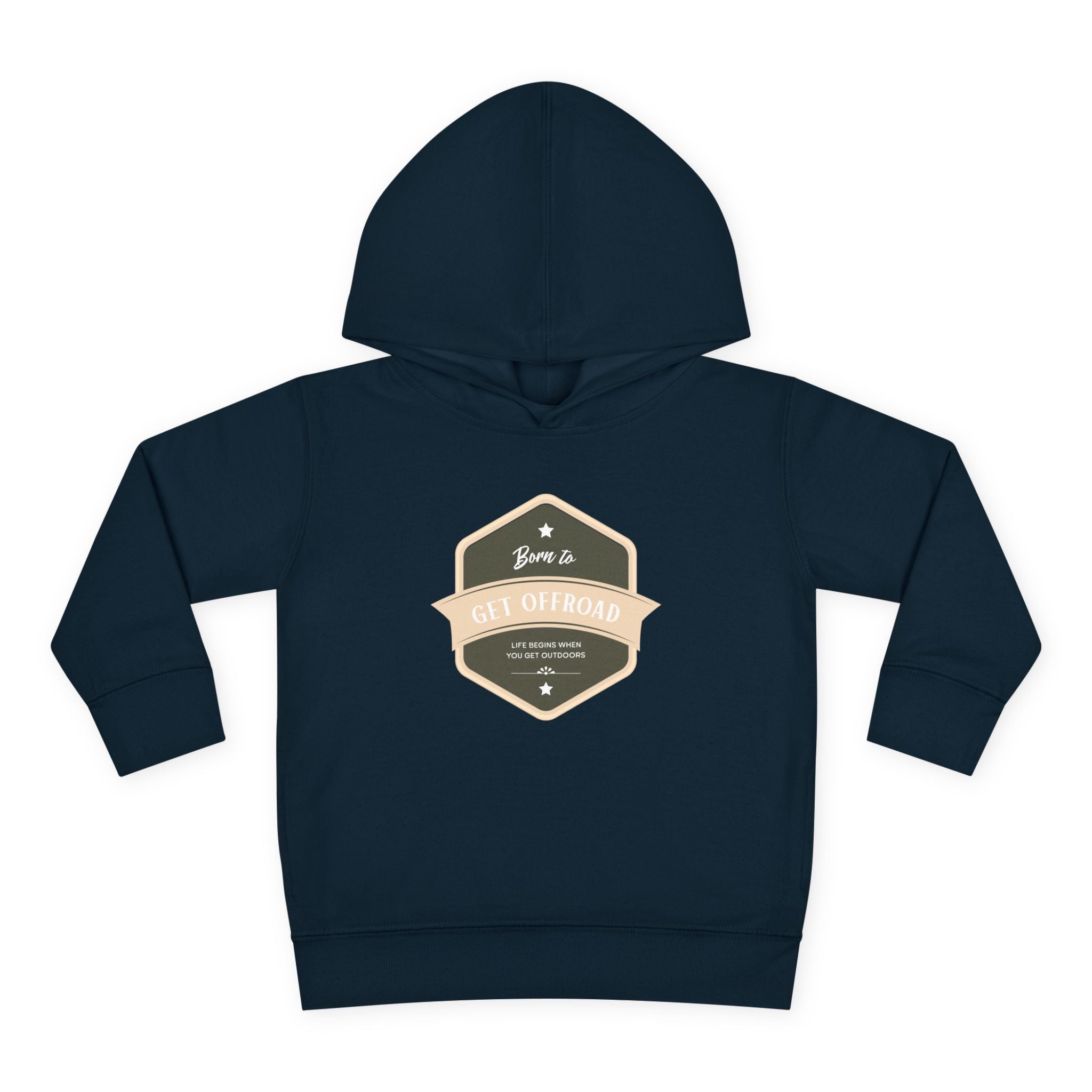 Toddler Hoodie - Born to get offroad