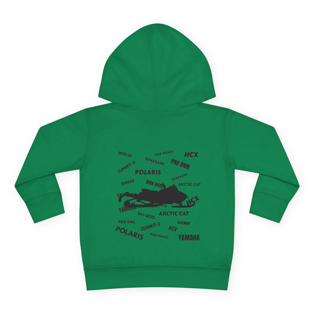 Toddler Hoodie — Snowmobile models
