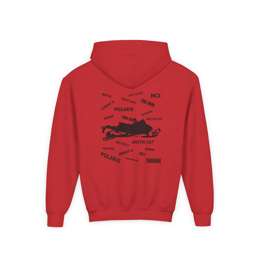Youth Hoodie — Snowmobile Models