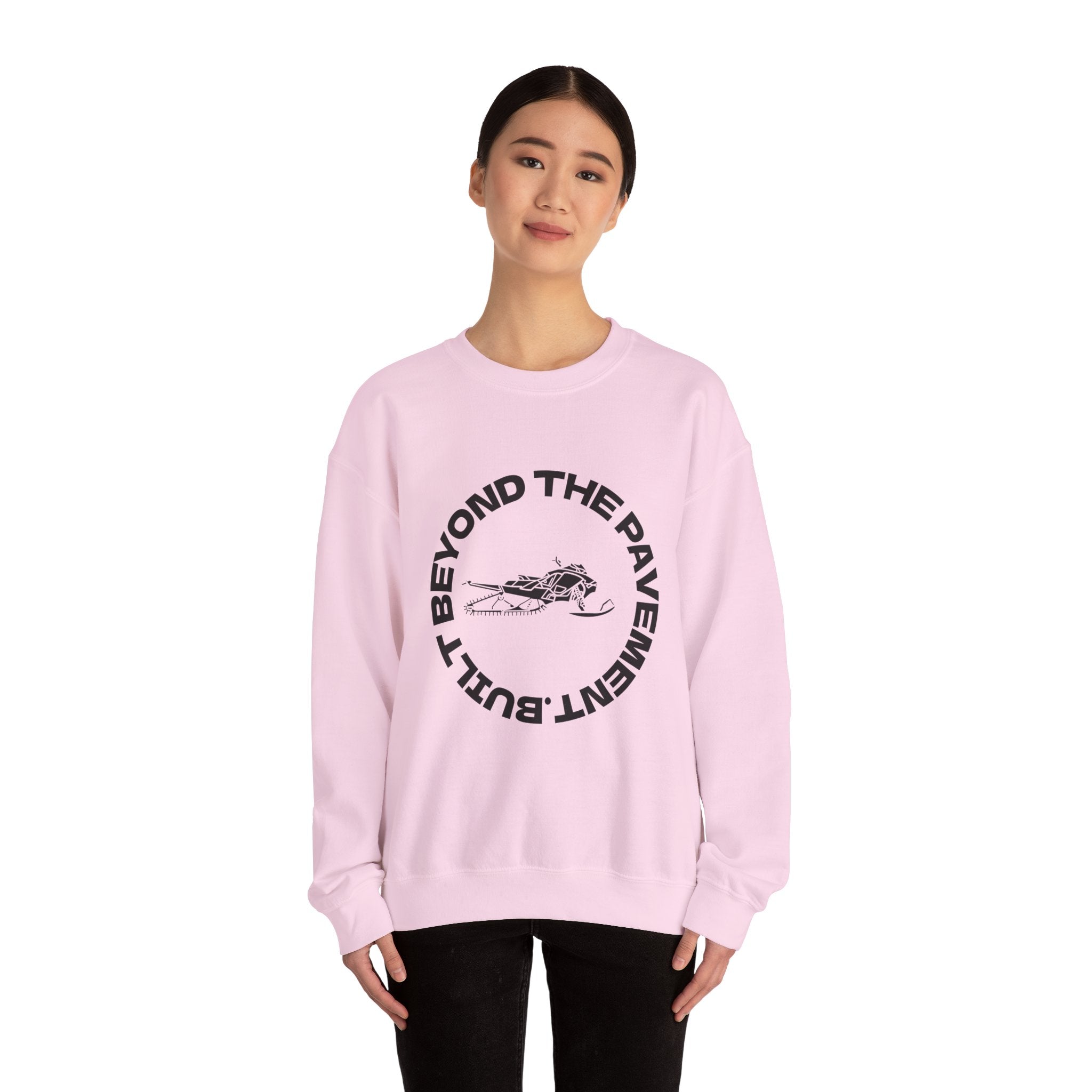 Unisex Crewneck--built beyond the pavement