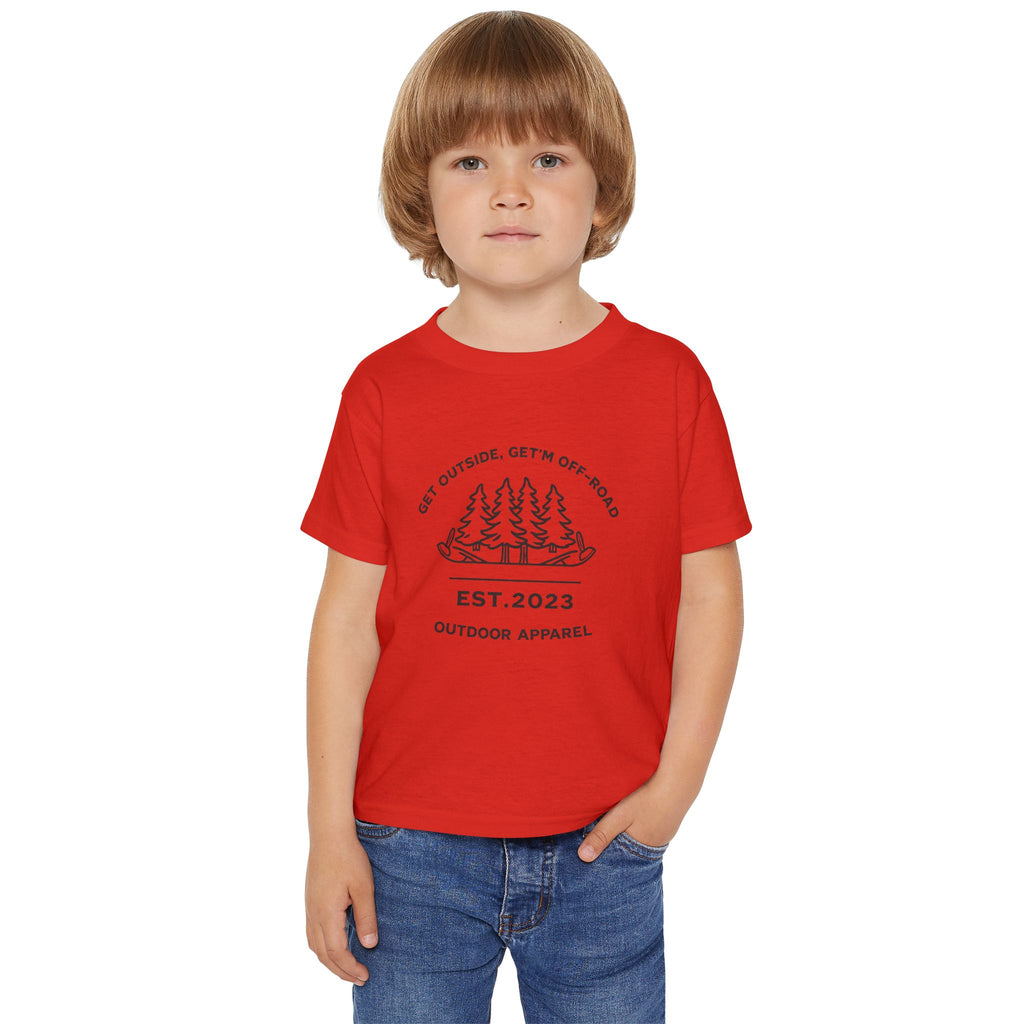 Toddler T-Shirt – "Get Outside, Get'm Off-Road"