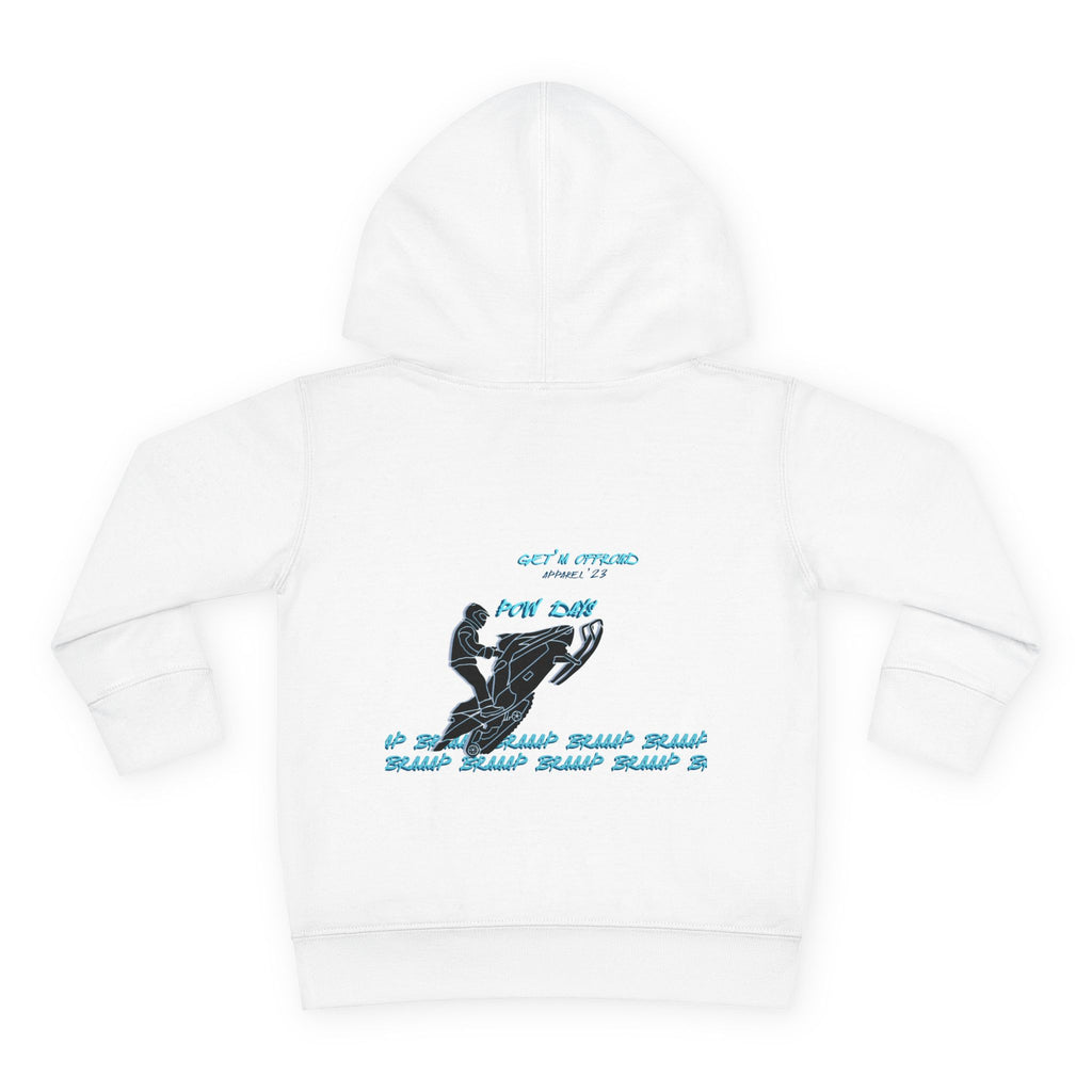 Toddler Hoodie — sled rider