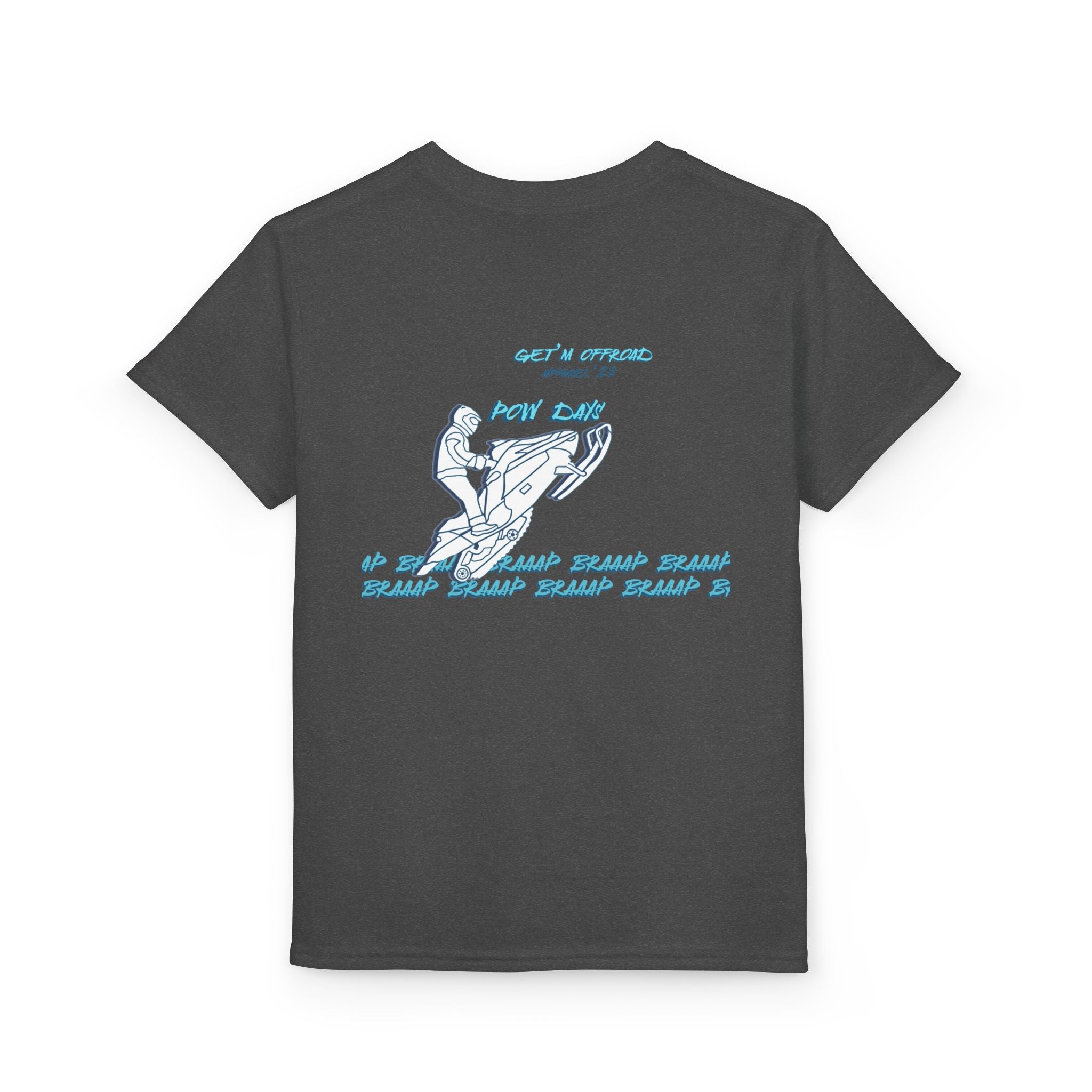 Youth T-Shirt — sled rider