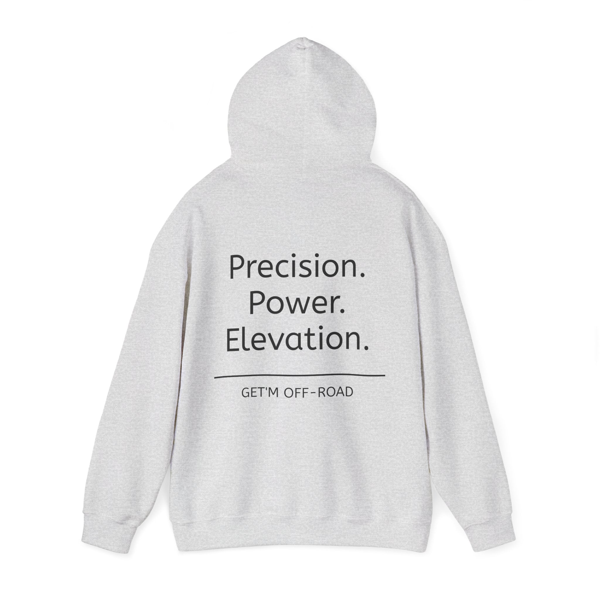 Unisex Hoodie--Precision. Power. Elevation.