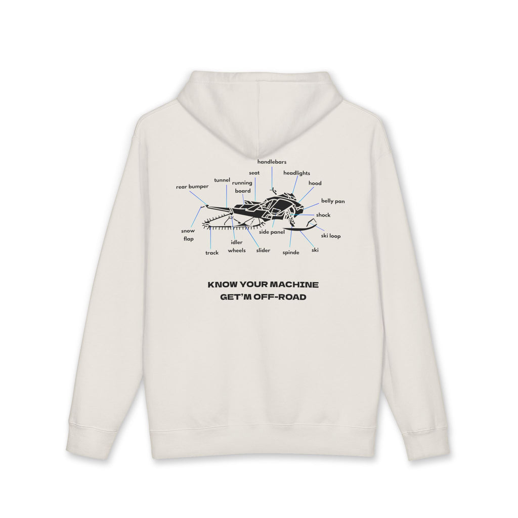 Unisex Hoodie-labeled sled