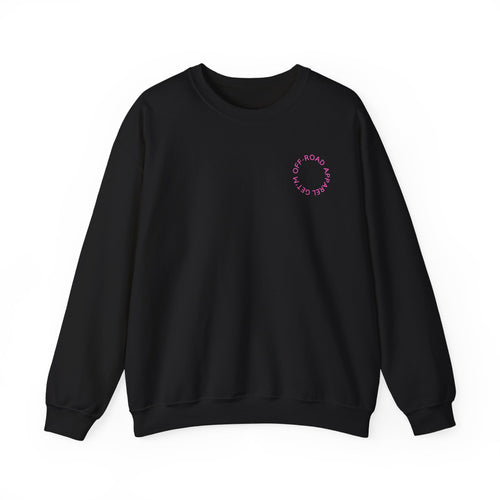 Crewneck— pink backcountry division