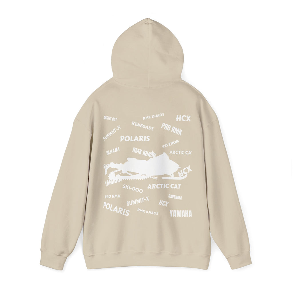 Unisex Hoodie — white models