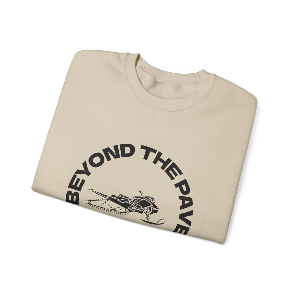 Unisex Crewneck--built beyond the pavement