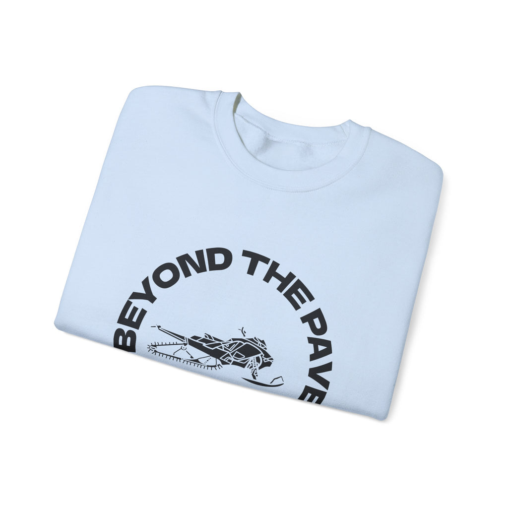 Unisex Crewneck--built beyond the pavement
