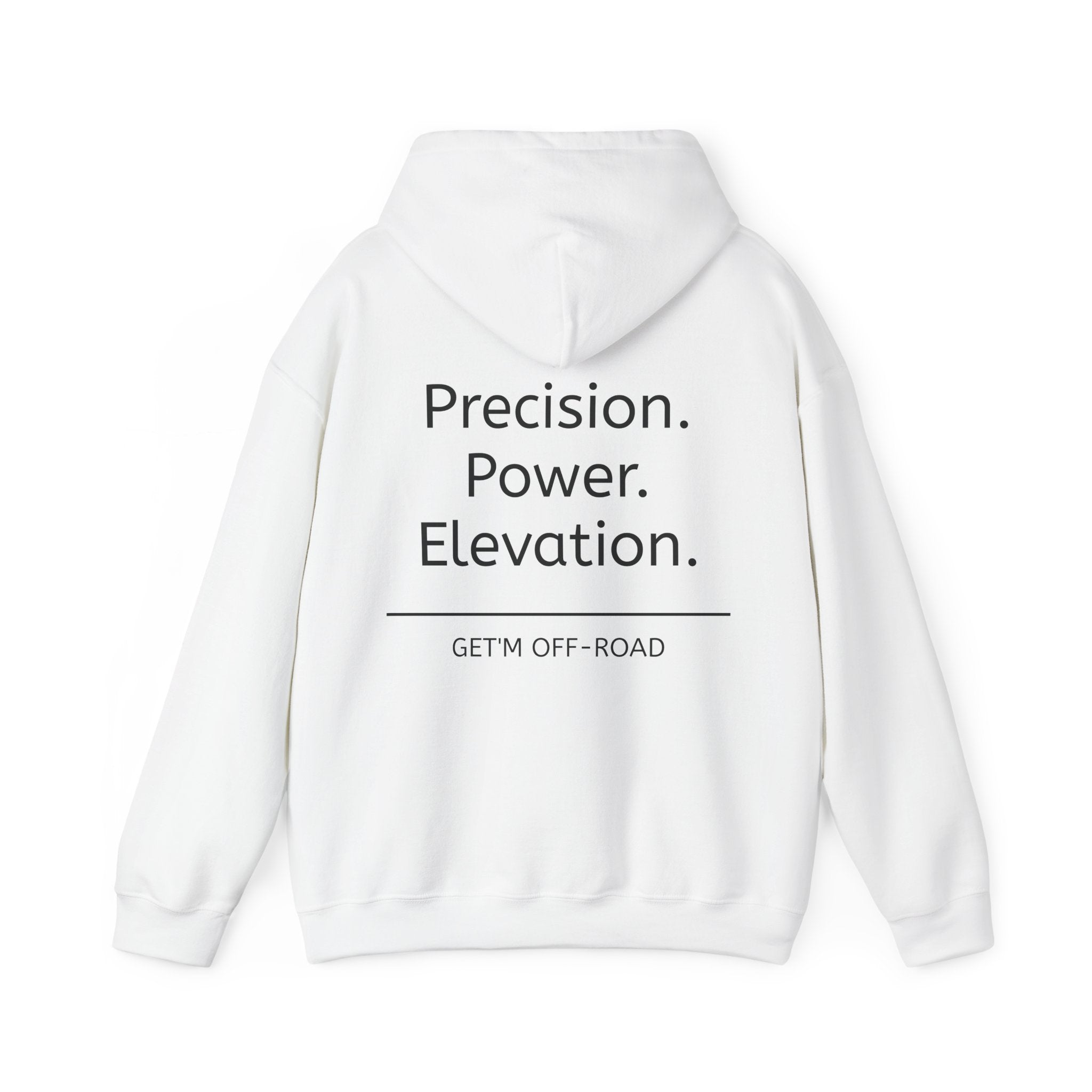 Unisex Hoodie--Precision. Power. Elevation.