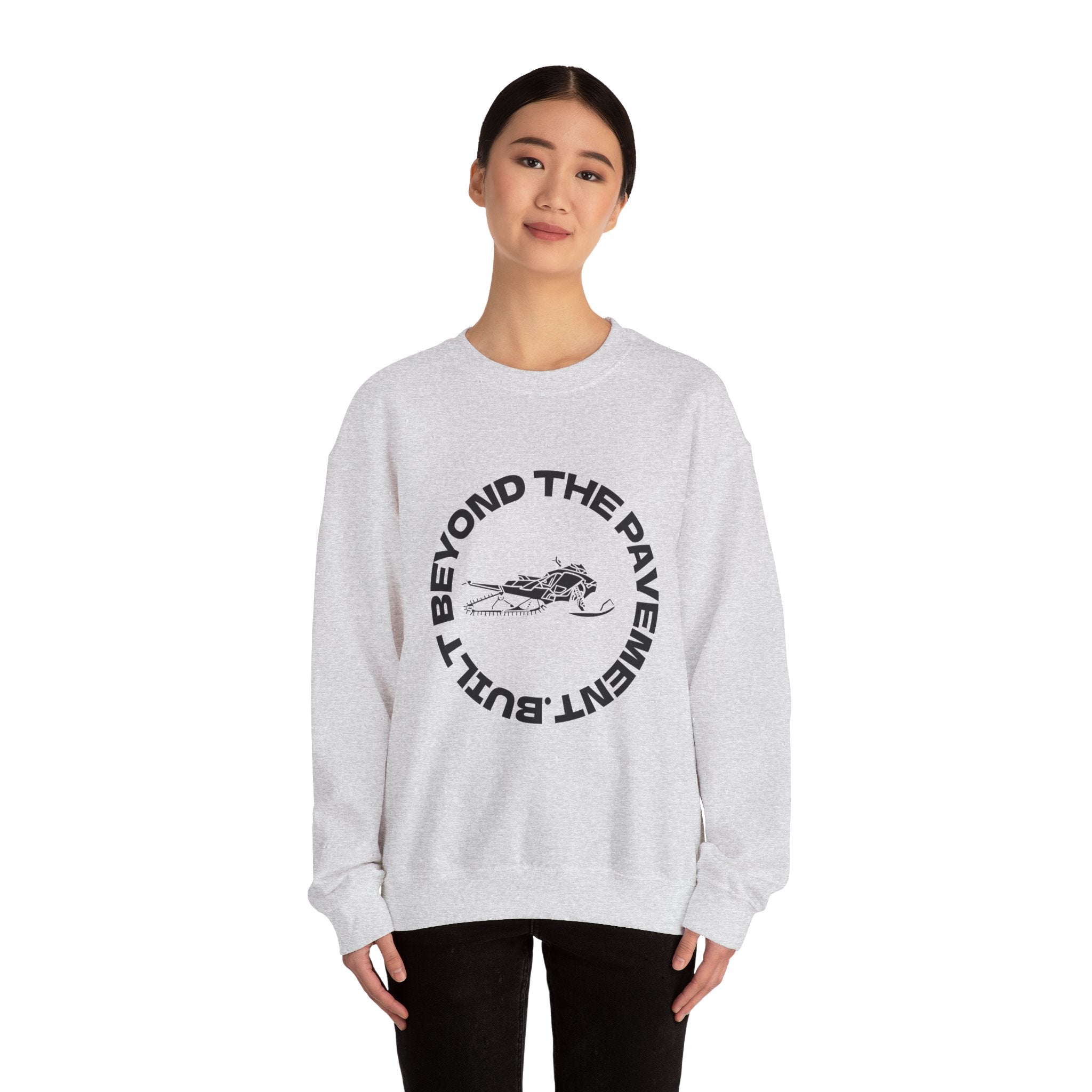Unisex Crewneck--built beyond the pavement