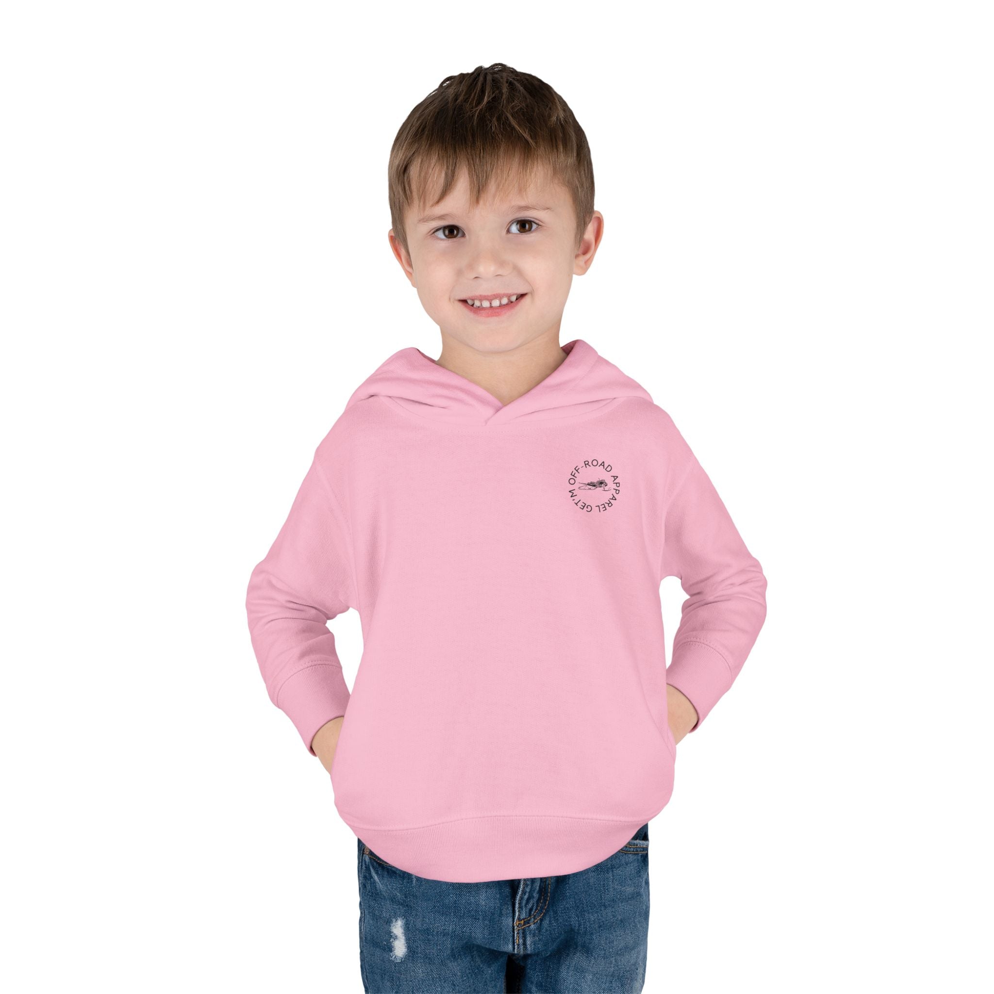 Toddler Hoodie — labeled sled