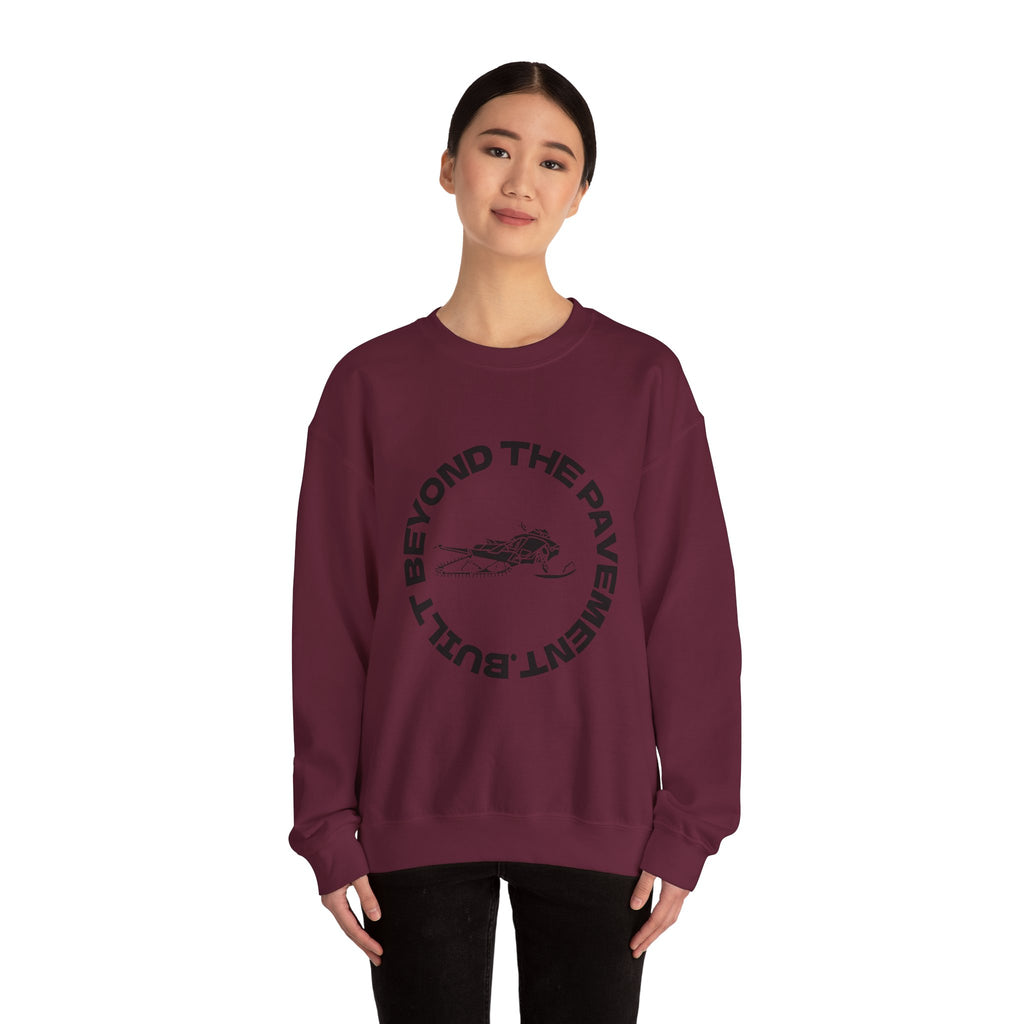 Unisex Crewneck--built beyond the pavement